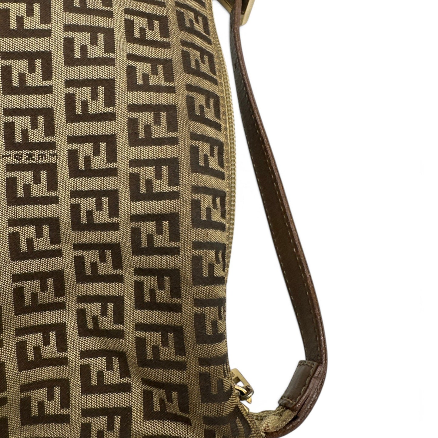Vintage Fendi Zucchino Pouch Handbag - Thanks it's Vintage