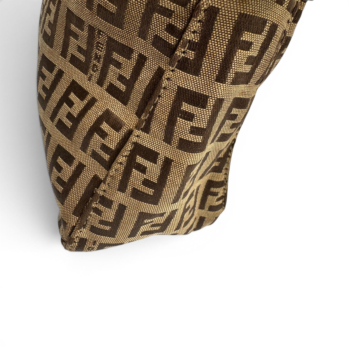 Vintage Fendi Zucchino Pouch Handbag - Thanks it's Vintage