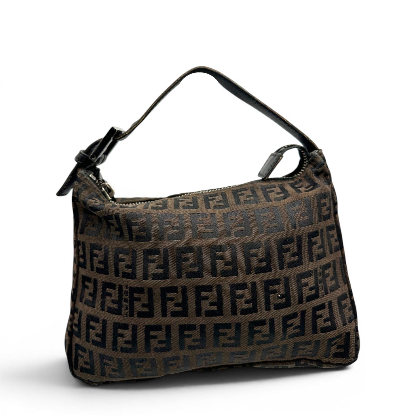 Vintage Fendi Zucchino Pouch Handbag - Thanks it's Vintage