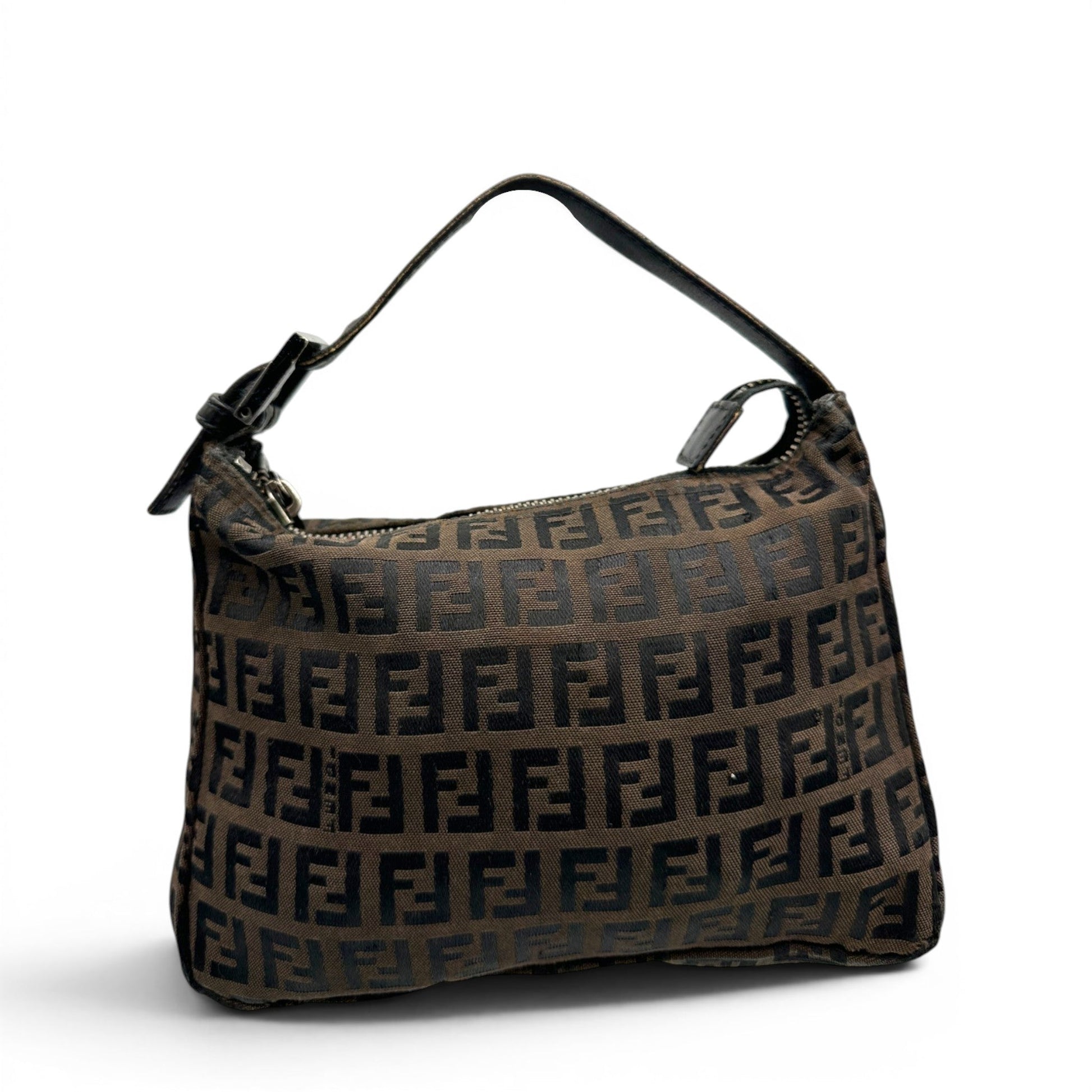 Vintage Fendi Zucchino Pouch Handbag - Thanks it's Vintage