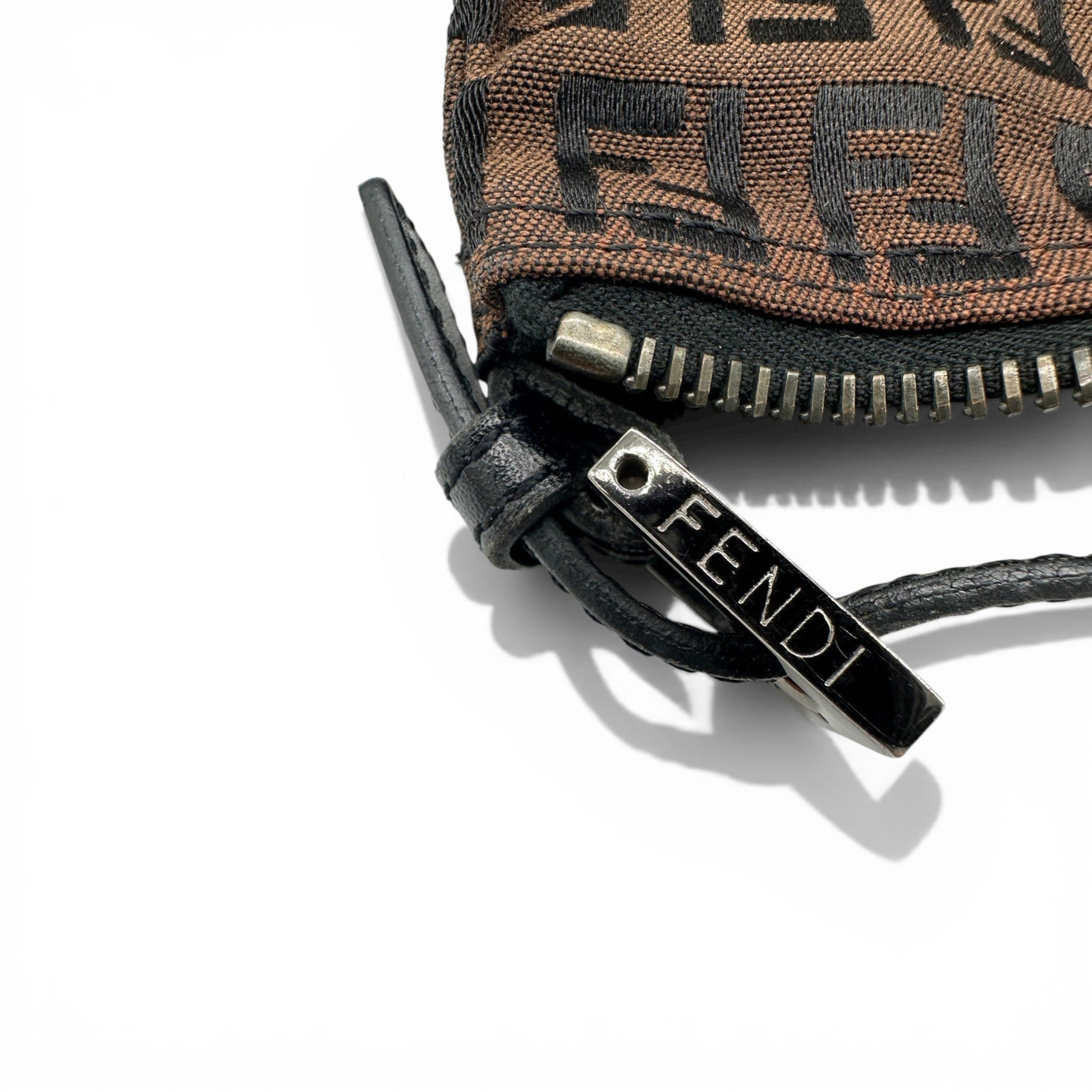 Vintage Fendi Zucchino Pouch Handbag - Thanks it's Vintage