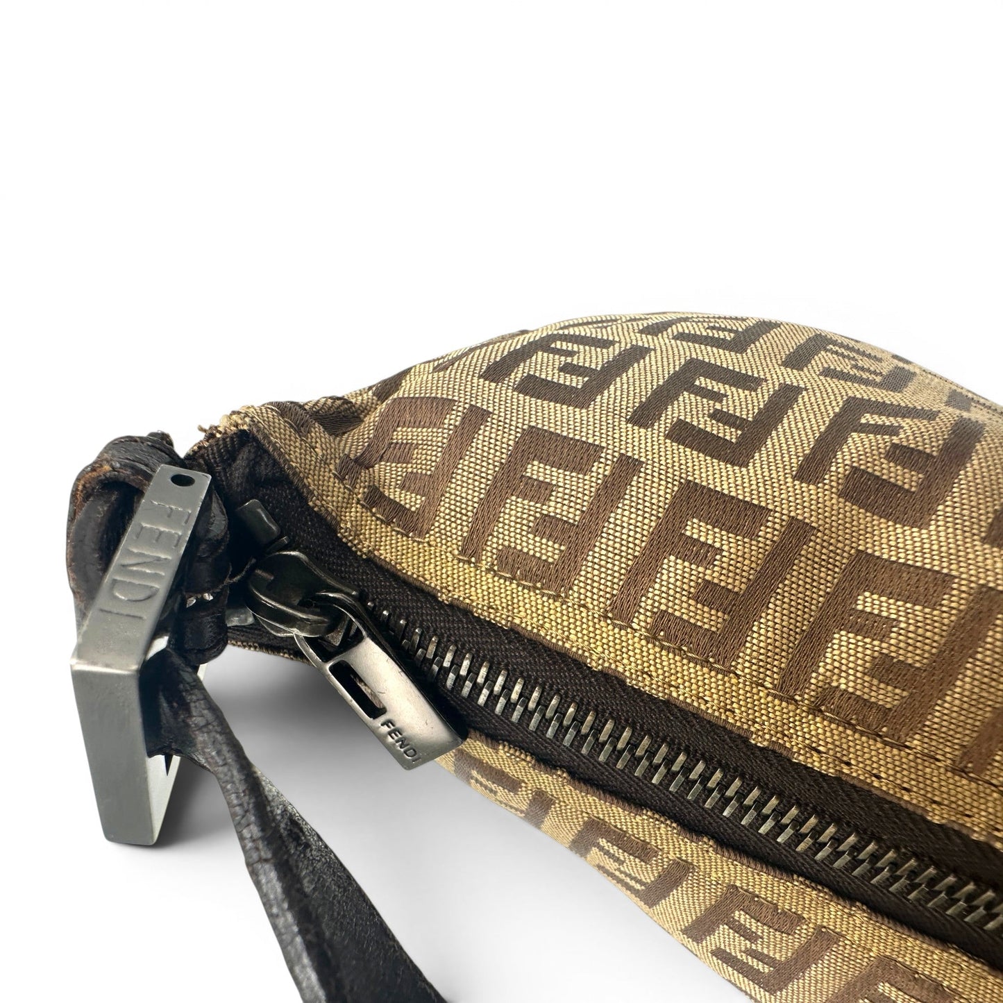 Vintage Fendi Zucchino Pouch Handbag - Thanks it's Vintage