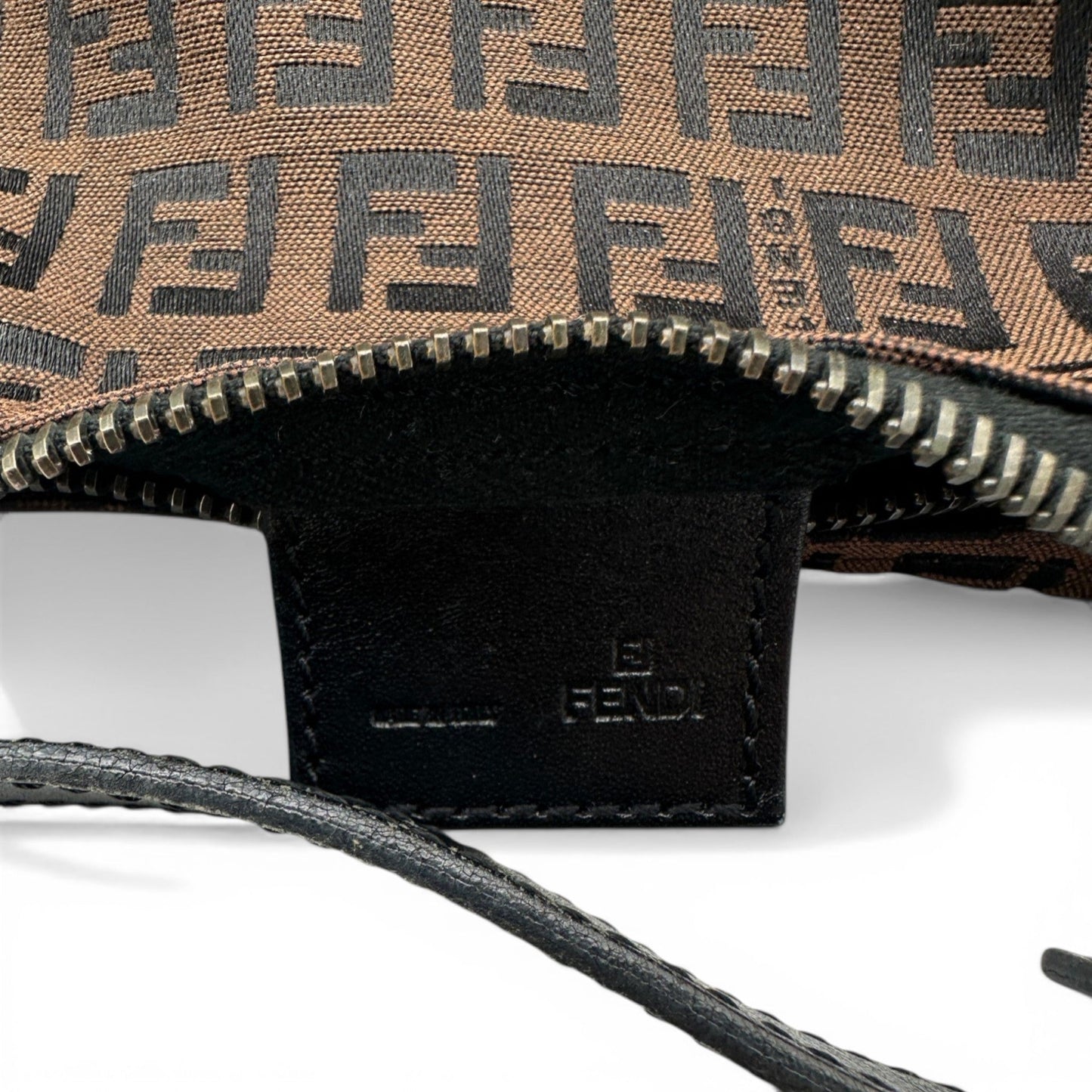 Vintage Fendi Zucchino Pouch Handbag - Thanks it's Vintage