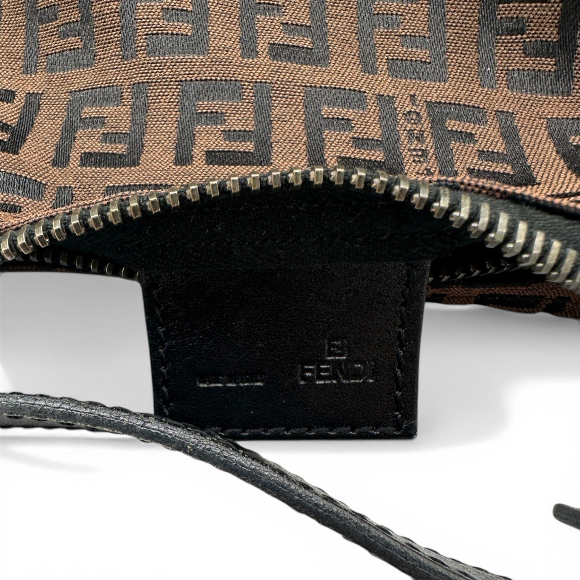 Vintage Fendi Zucchino Pouch Handbag - Thanks it's Vintage