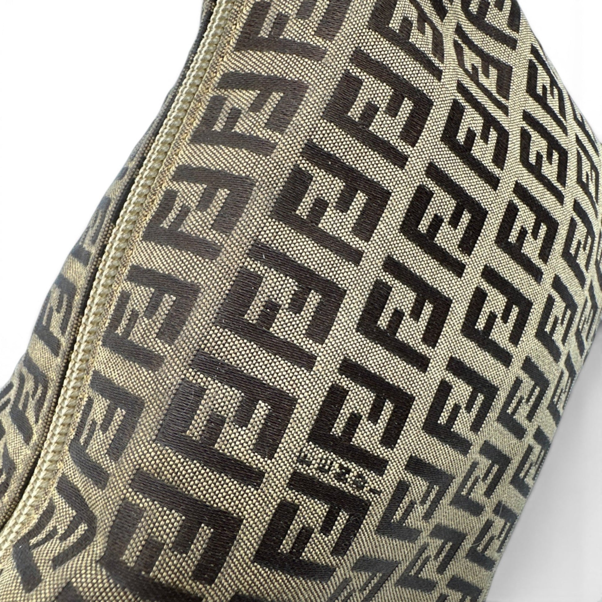 Vintage Fendi Zucchino Pouch Handbag - Thanks it's Vintage