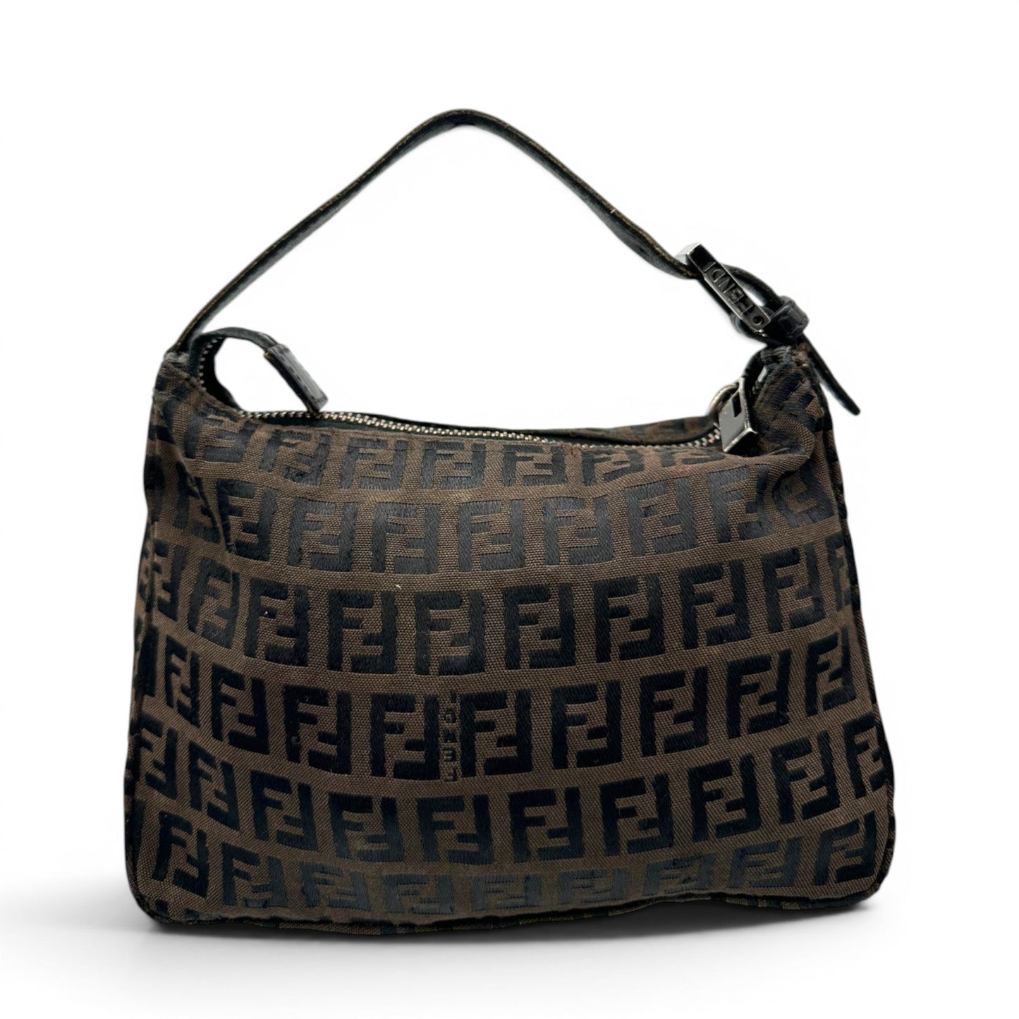 Vintage Fendi Zucchino Pouch Handbag - Thanks it's Vintage