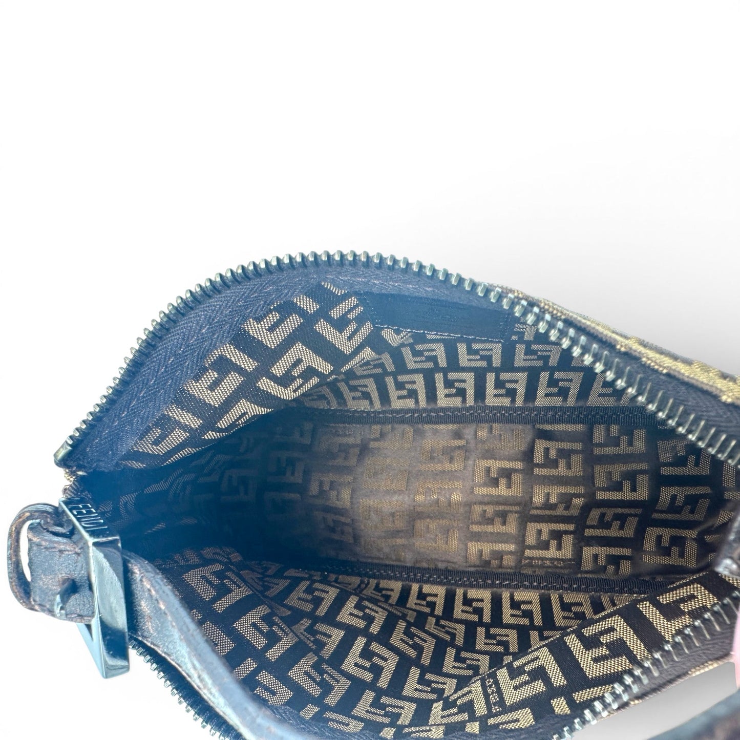 Vintage Fendi Zucchino Pouch Handbag - Thanks it's Vintage