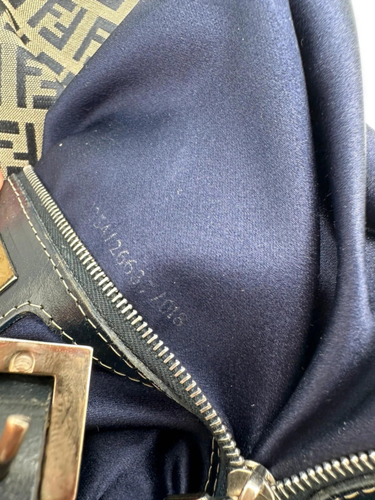 Vintage Fendi Zucchino Print Canvas Mamma Bucket Shoulder Bag - Thanks it's Vintage