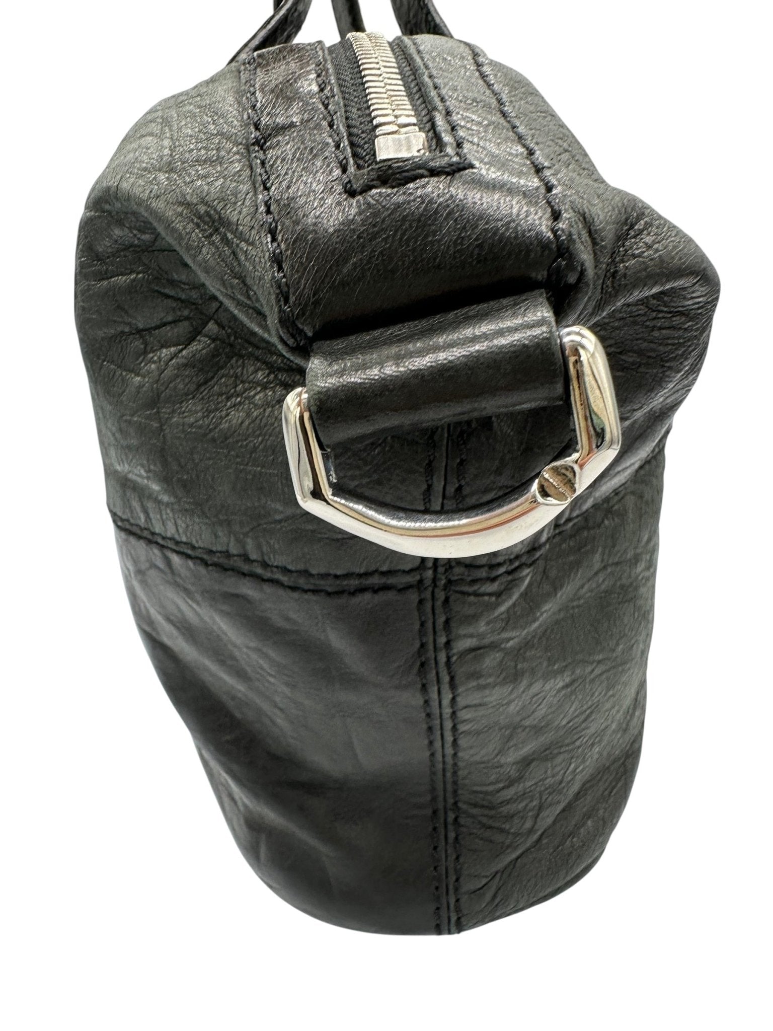 Vintage Givenchy Black Leather Nightingale Handbag - Thanks it's Vintage