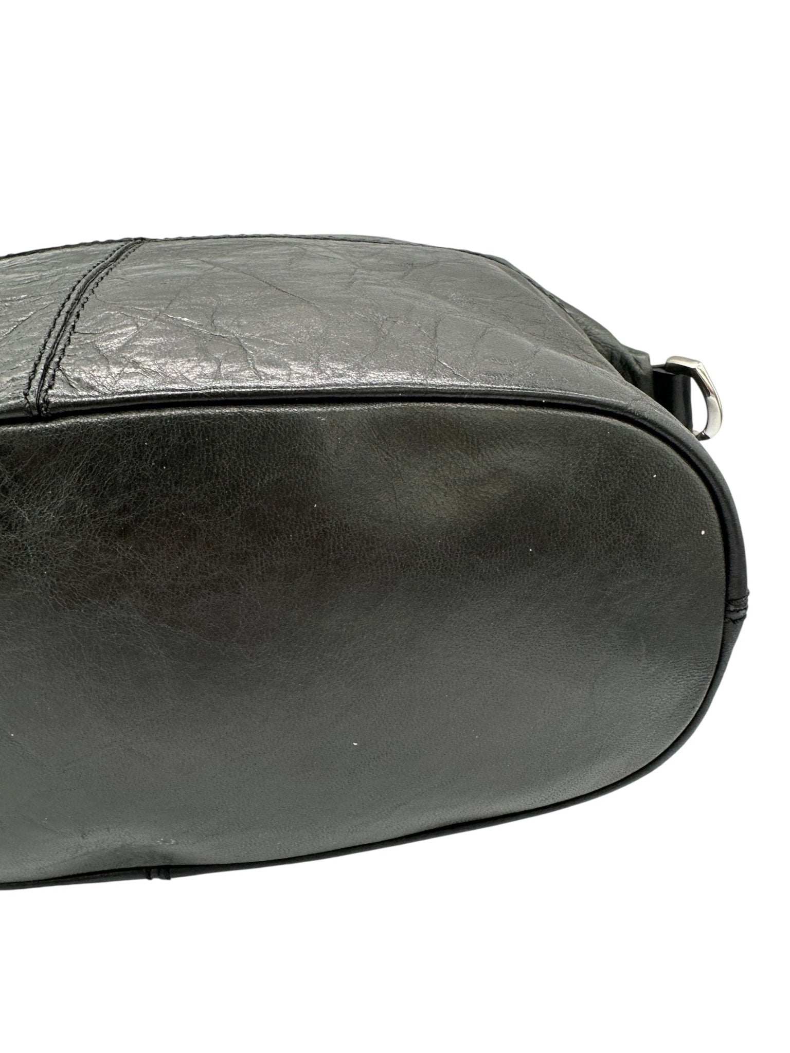 Vintage Givenchy Black Leather Nightingale Handbag - Thanks it's Vintage