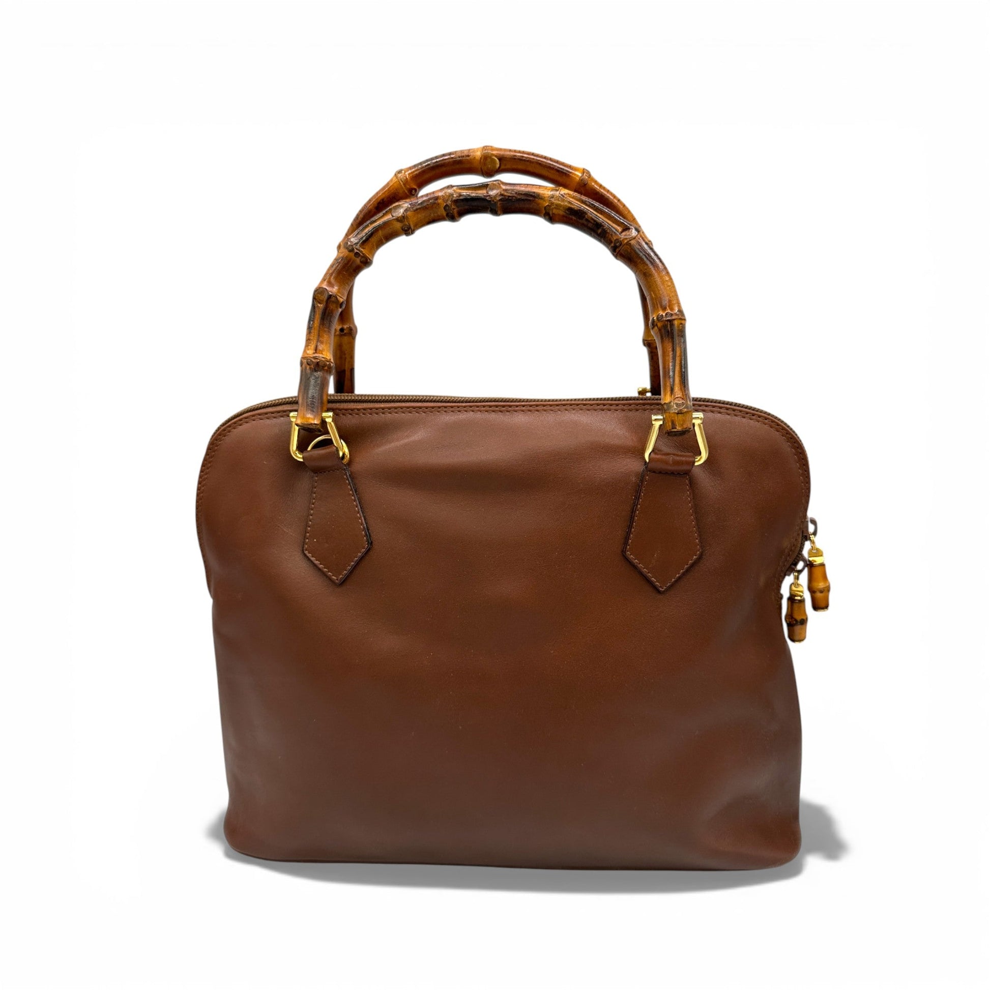 Vintage Gucci 0001186 Bamboo Handbag - Thanks it's Vintage