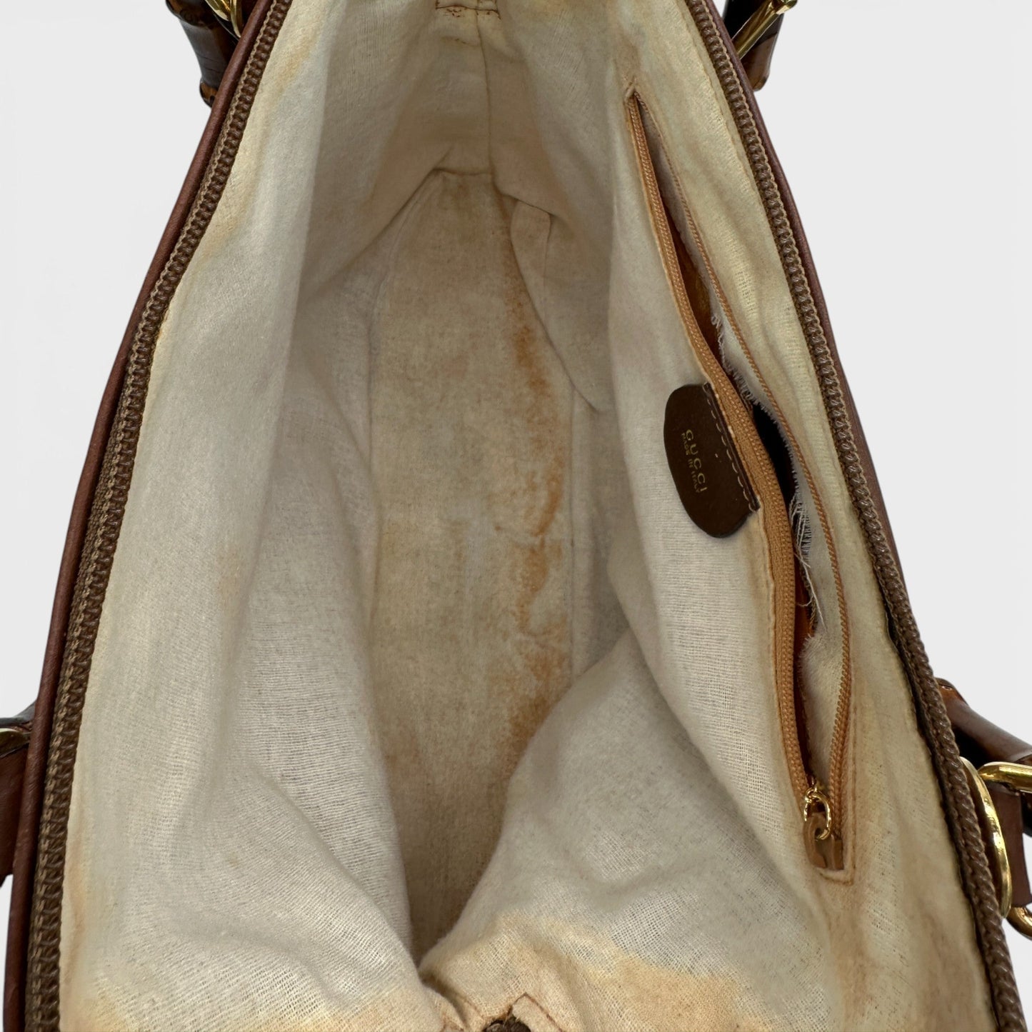 Vintage Gucci 0001186 Bamboo Handbag - Thanks it's Vintage