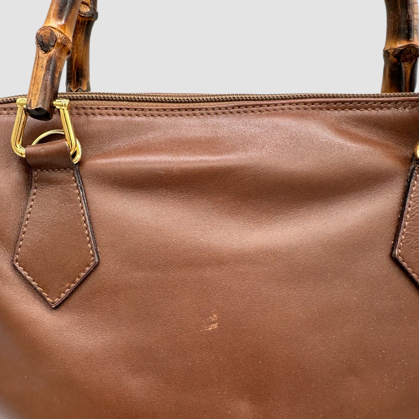 Vintage Gucci 0001186 Bamboo Handbag - Thanks it's Vintage