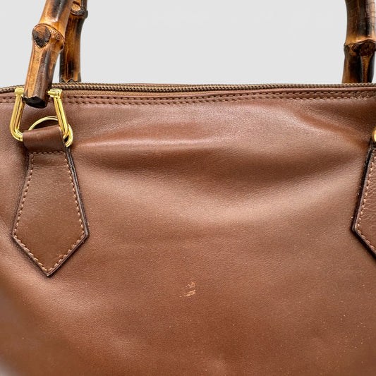 Vintage Gucci 0001186 Bamboo Handbag - Thanks it's Vintage