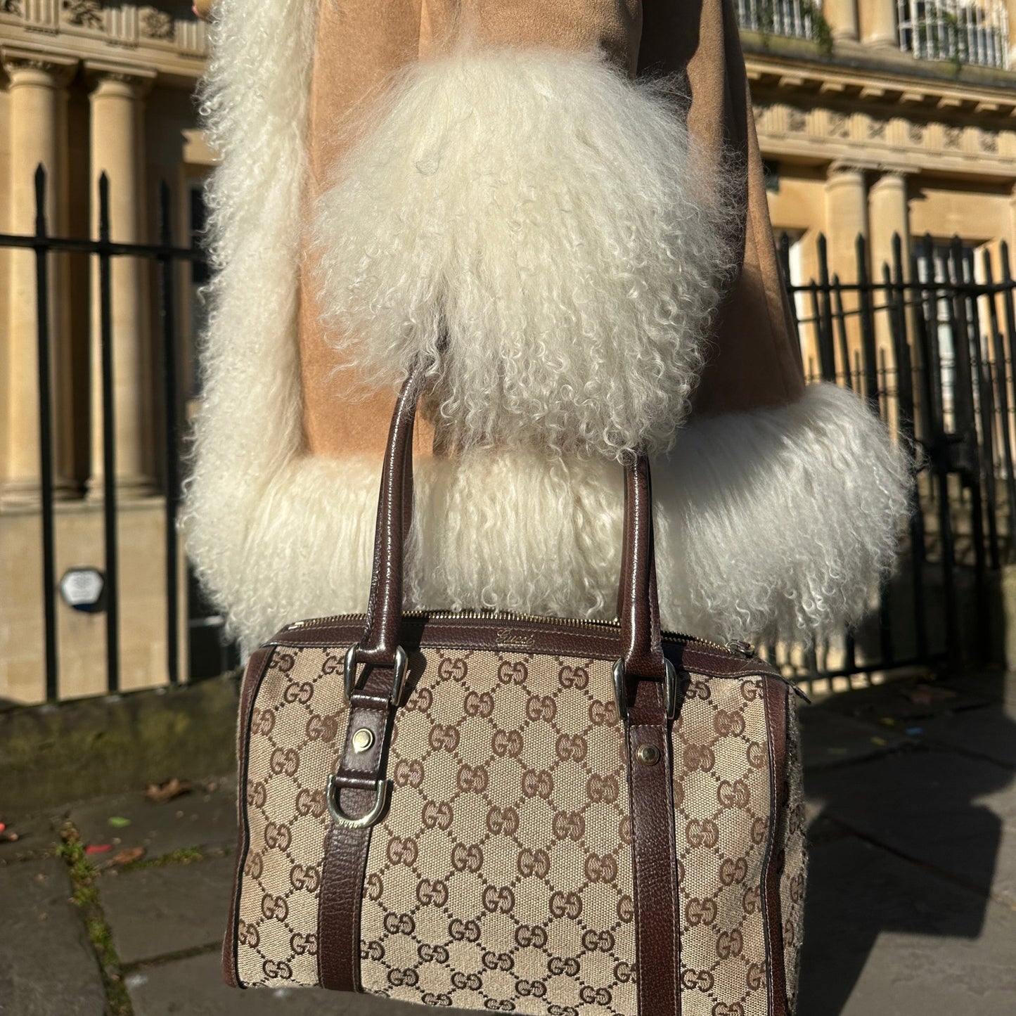 Vintage Gucci 130942 Abbey Mini Boston Handbag - Thanks it's Vintage