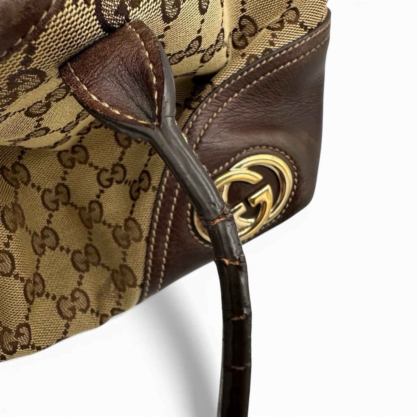 Vintage Gucci 169946 Britt Tote Shoulder Bag - Thanks it's Vintage