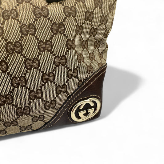 Vintage Gucci 169946 Britt Tote Shoulder Bag - Thanks it's Vintage