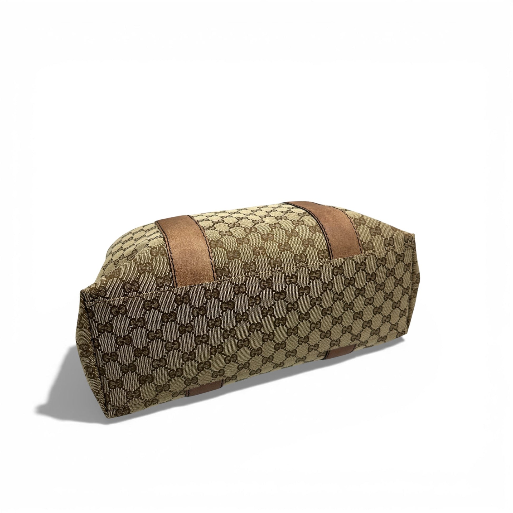 Vintage Gucci 232947 Bamboo Monogram Large Tote Shoulder Bag - Thanks it's Vintage