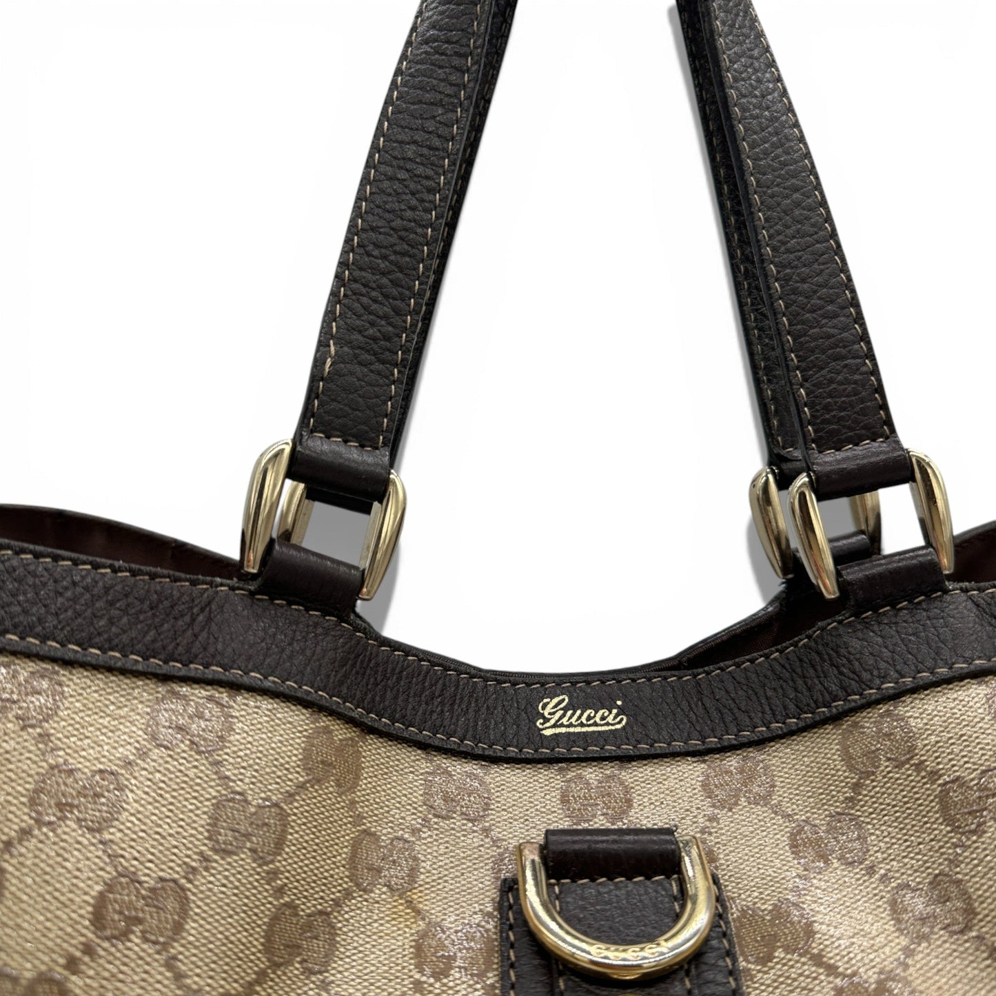 Vintage Gucci 293580 GG Crystal Abbey Tote Bag - Thanks it's Vintage