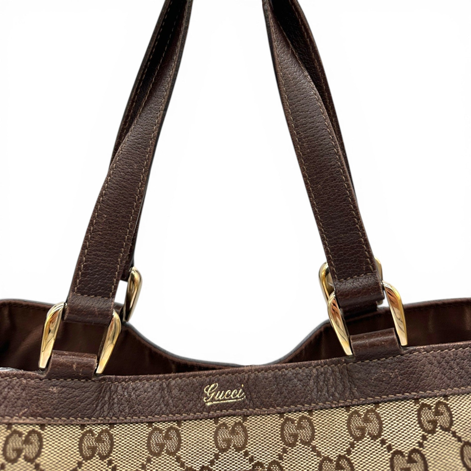 Vintage Gucci Abbey 141472 Tote Shoulder Bag - Thanks it's Vintage