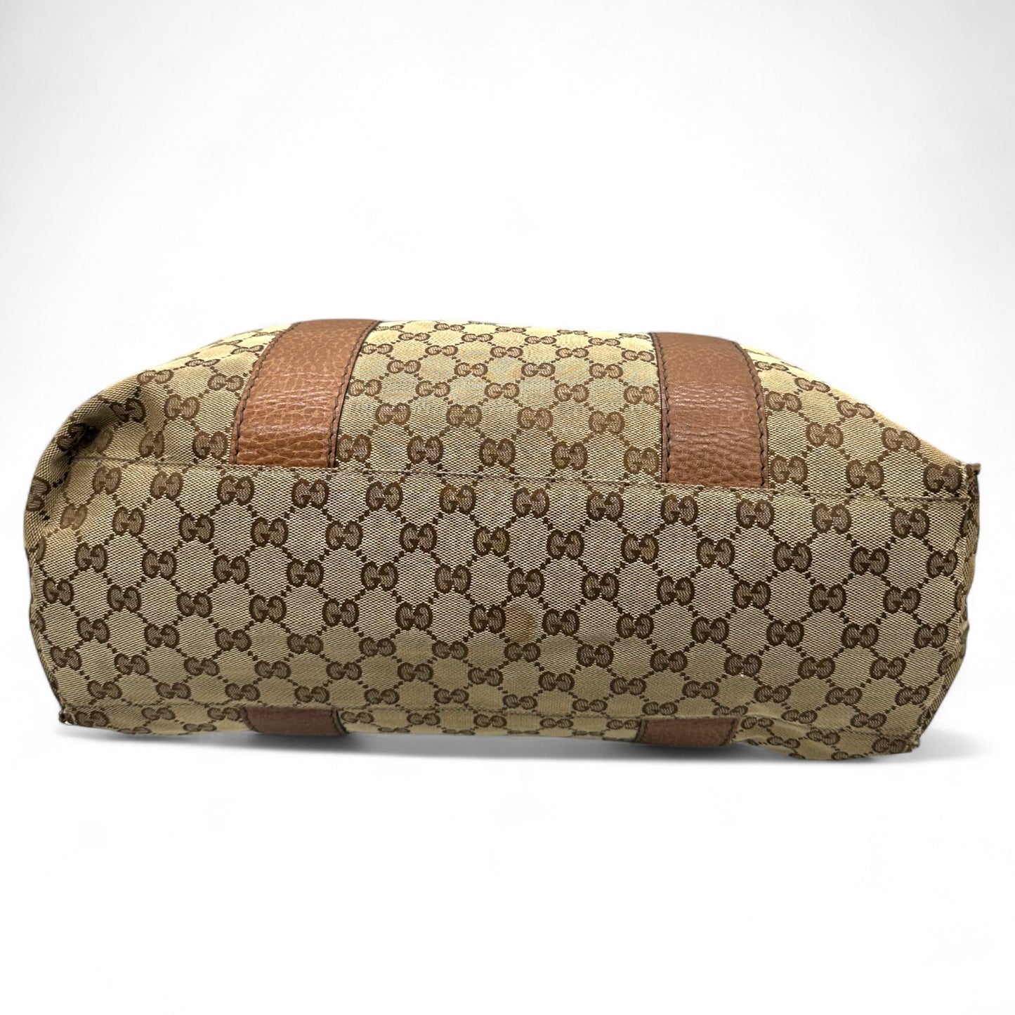 Vintage Gucci Bamboo Monogram Large Tote Shoulder Bag - Thanks it's Vintage