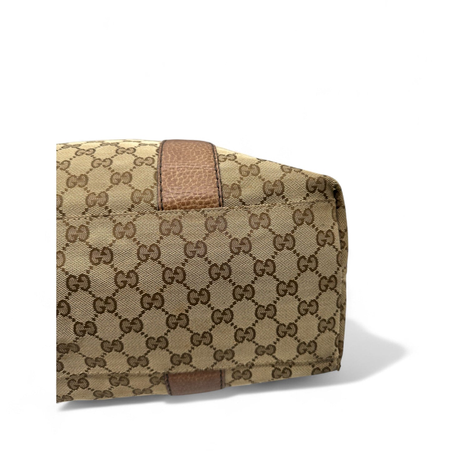 Vintage Gucci Bamboo Monogram Large Tote Shoulder Bag - Thanks it's Vintage