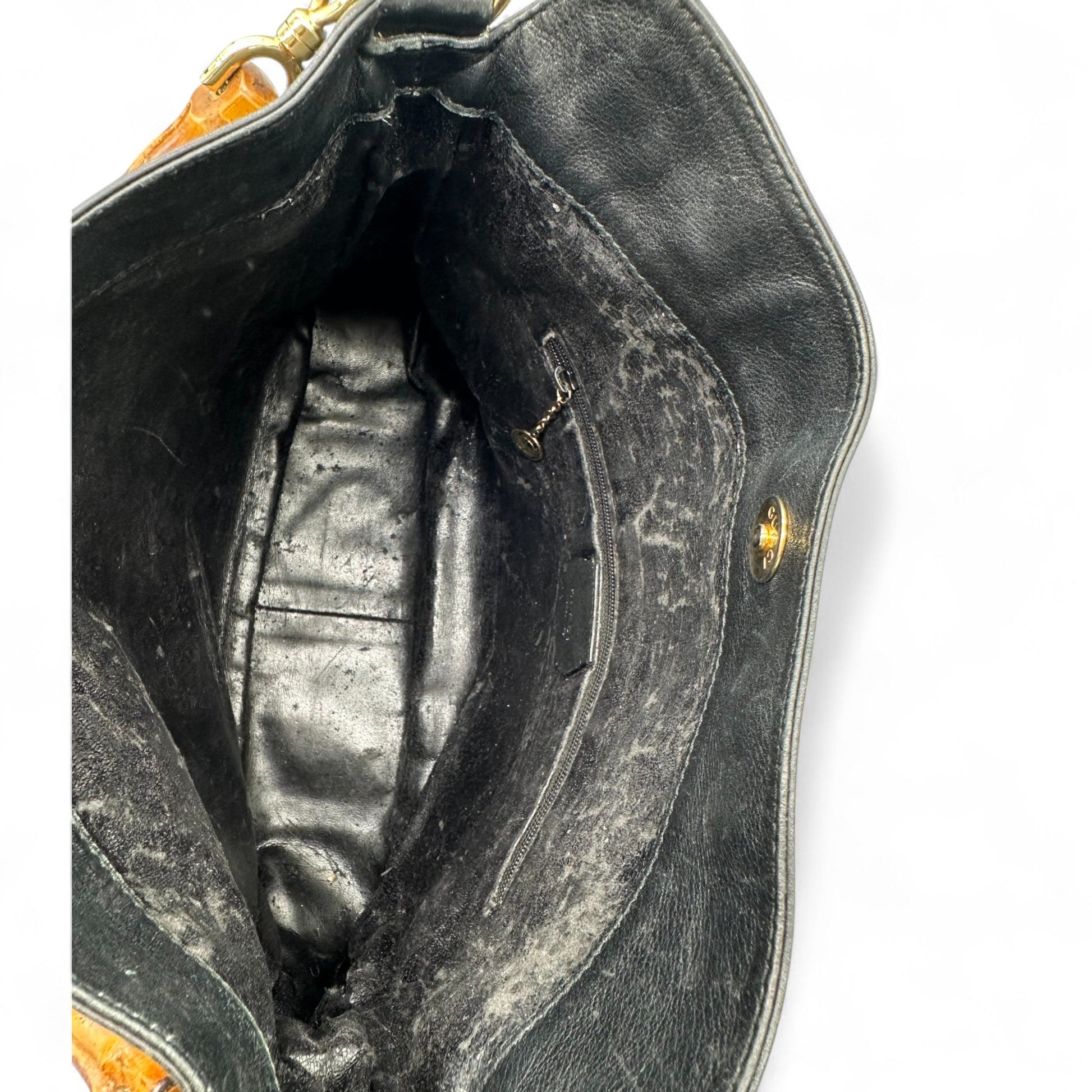 Vintage Gucci Bamboo Shoulder Bag - Thanks it's Vintage