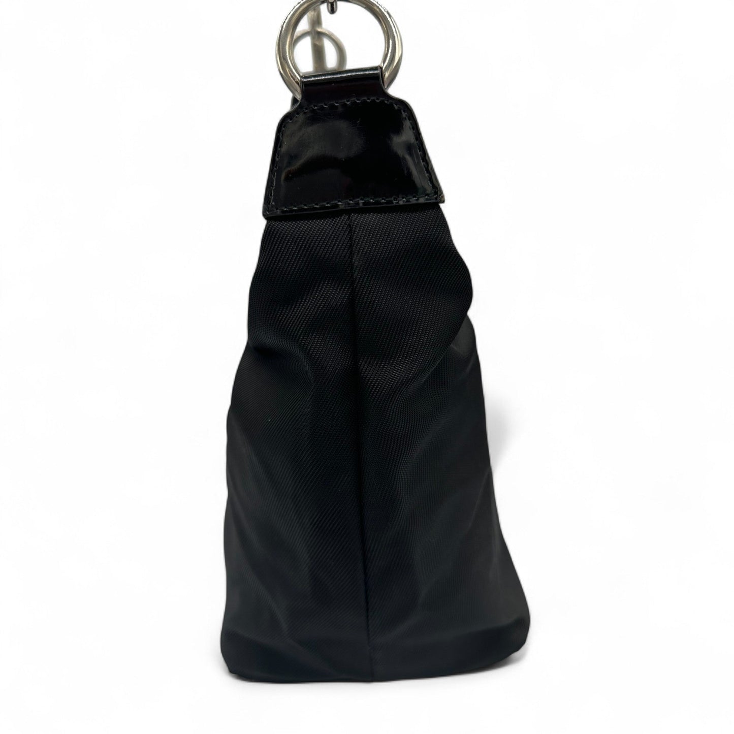 Vintage Gucci Black Nylon Bamboo Shoulder Bag - Thanks it's Vintage