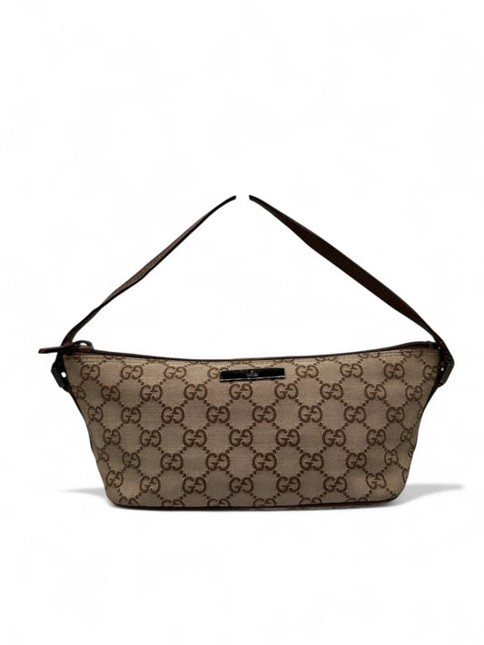 Vintage Gucci Boat Pochette GG Monogram Mini Shoulder Bag - Thanks it's Vintage