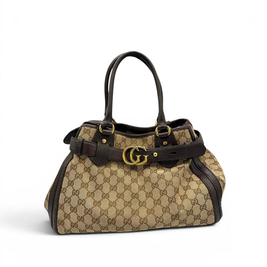 Vintage Gucci GG Canvas Running Tote - Thanks it's Vintage