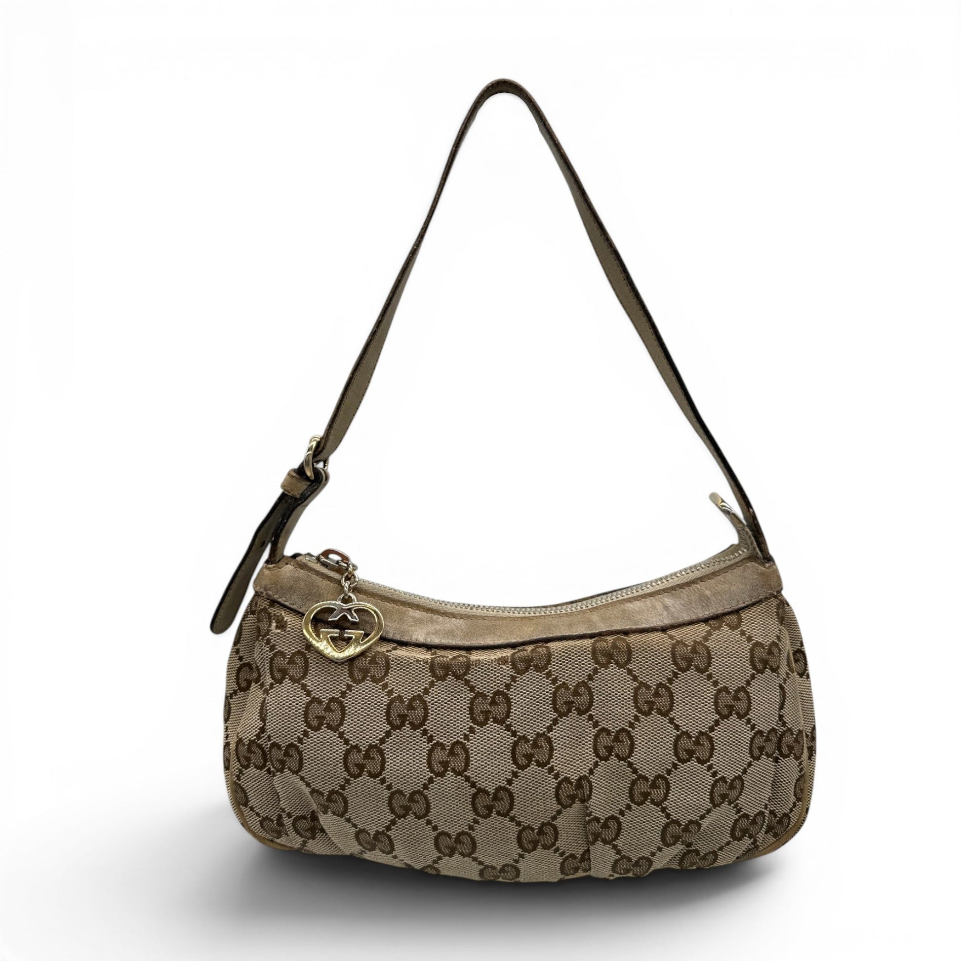 Vintage Gucci GG Heart Pochette - Thanks it's Vintage