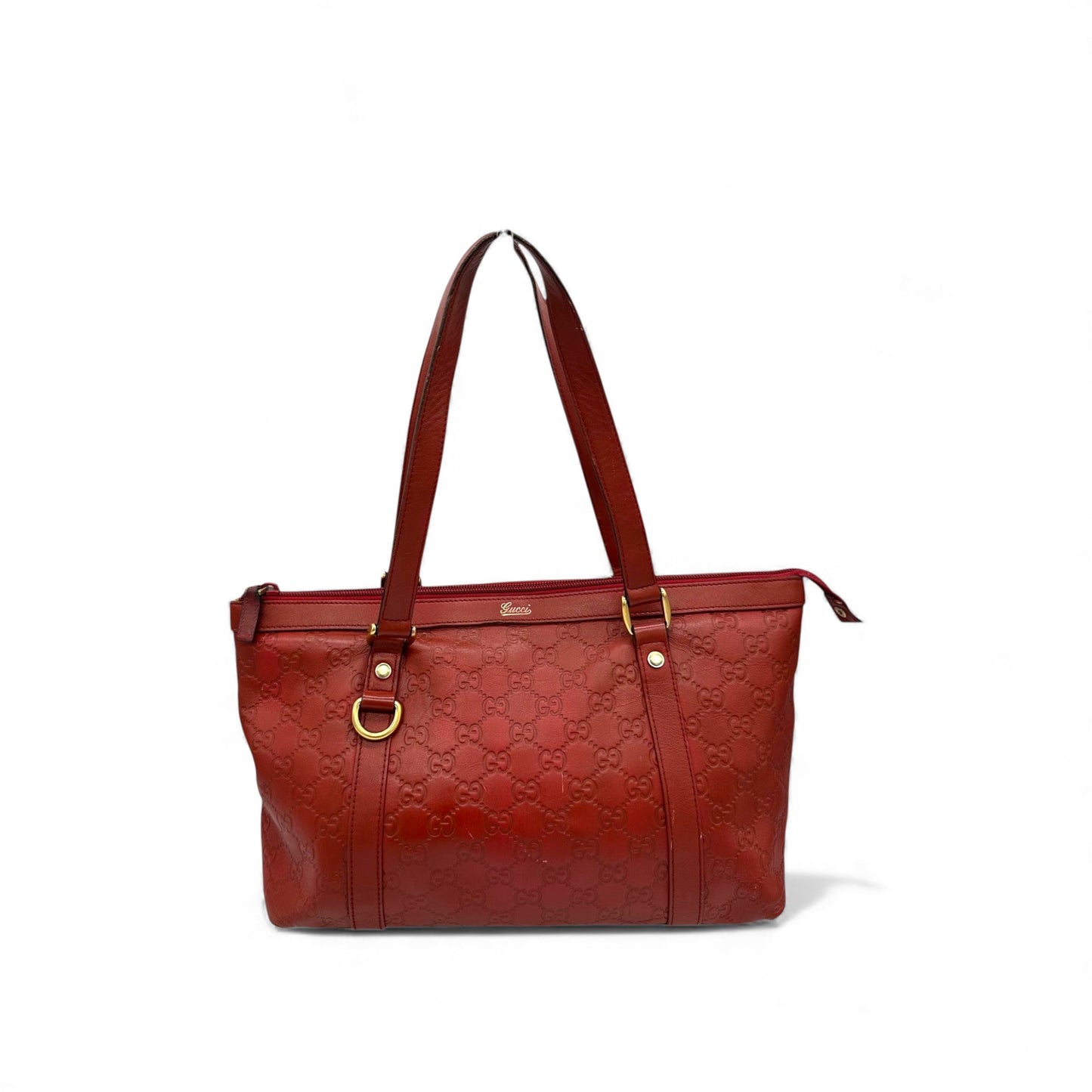 Vintage Gucci Guccissima Abbey Tote Shoulder Bag - Thanks it's Vintage