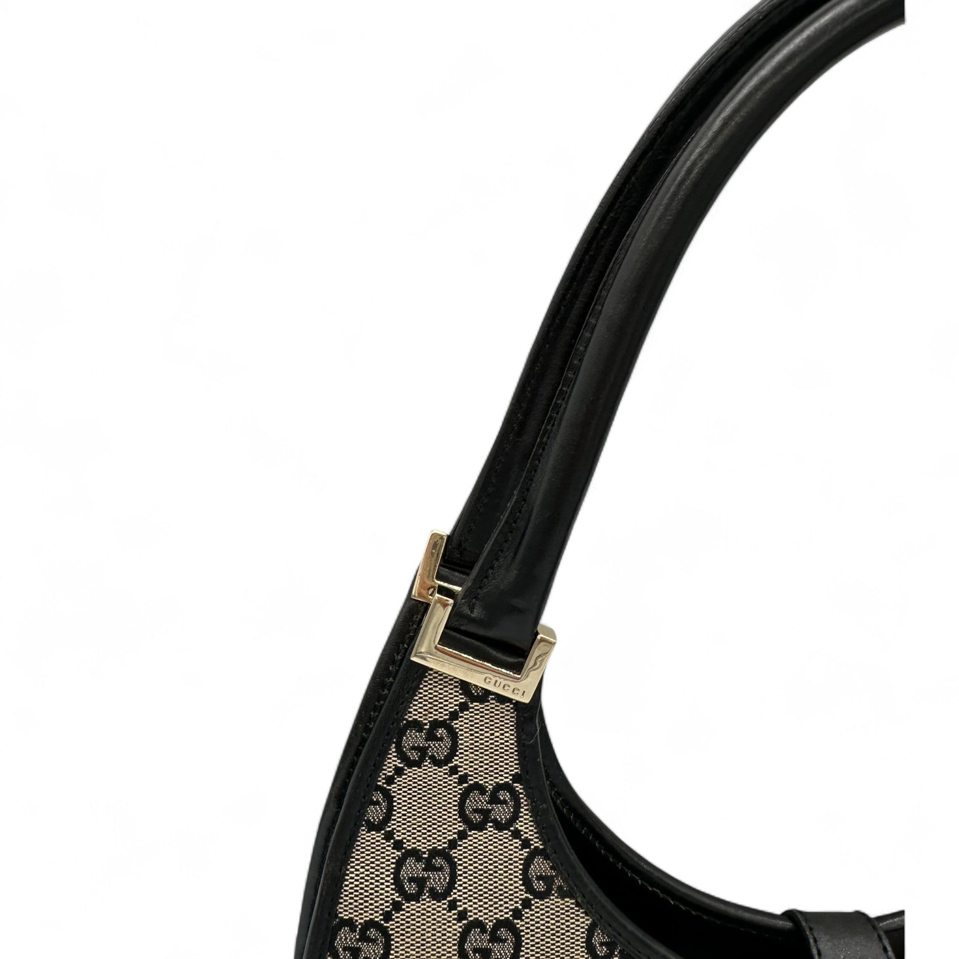 Vintage Gucci Jackie Bardot Handbag in GG Monogram - Thanks it's Vintage
