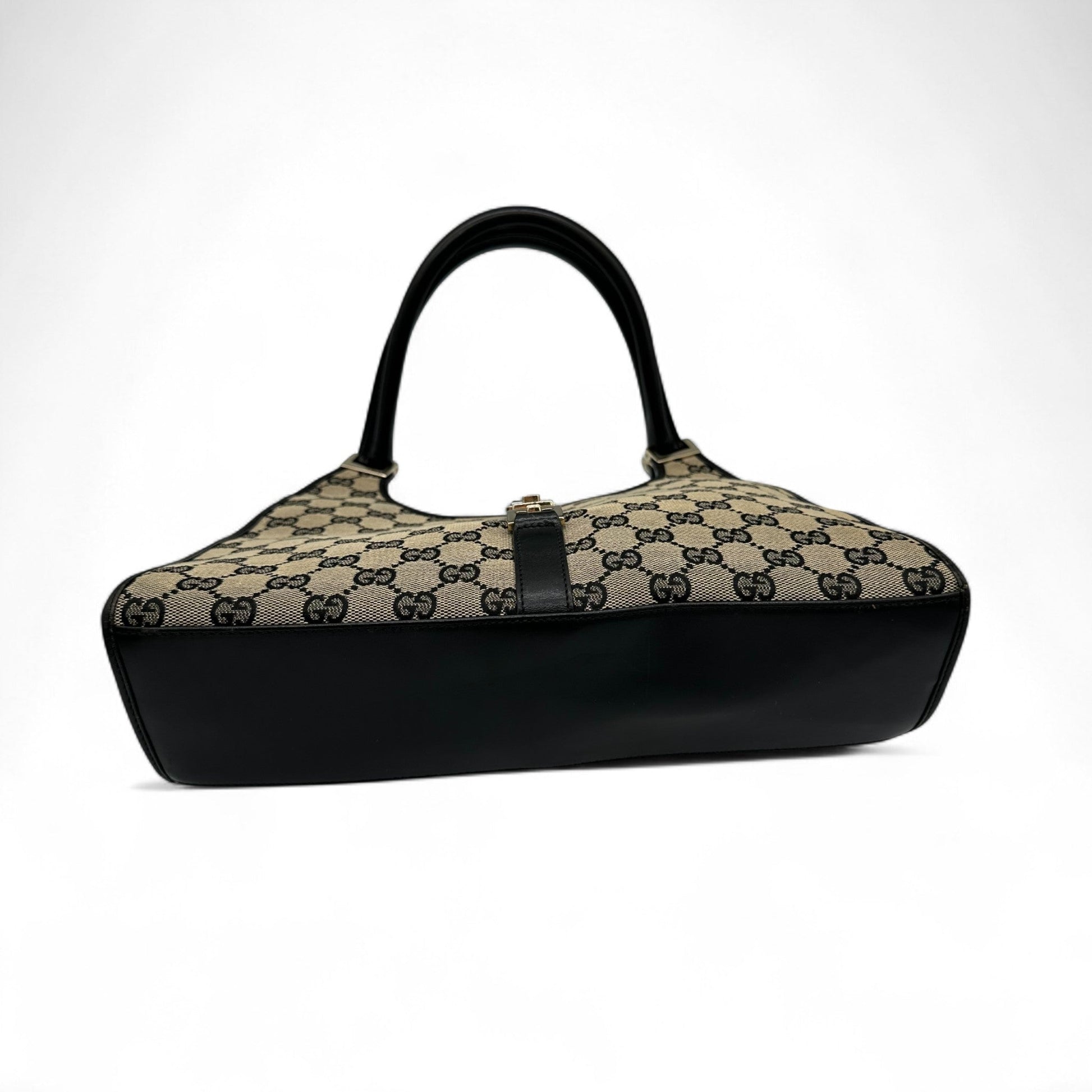 Vintage Gucci Jackie Bardot Handbag in GG Monogram - Thanks it's Vintage