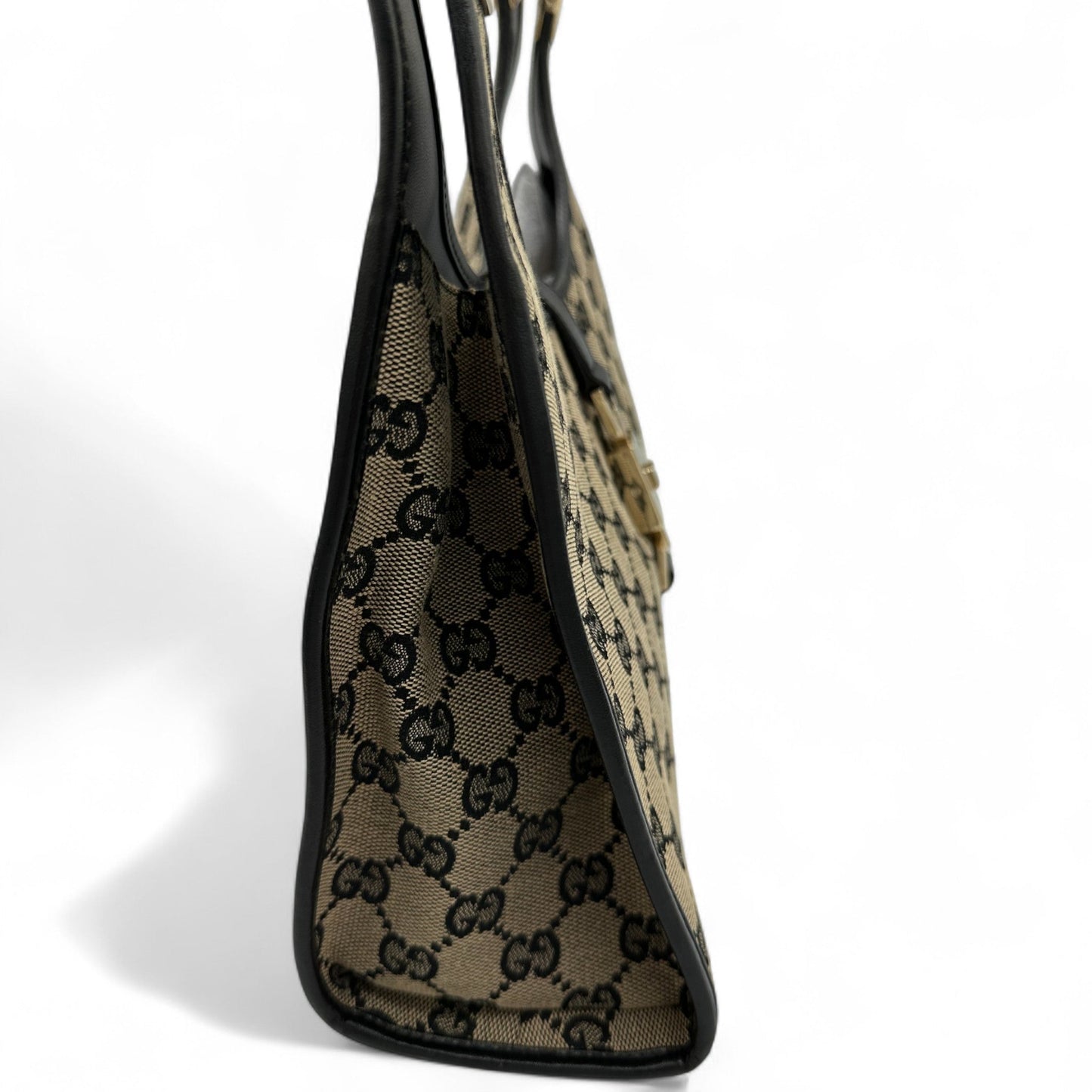 Vintage Gucci Jackie Bardot Handbag in GG Monogram - Thanks it's Vintage