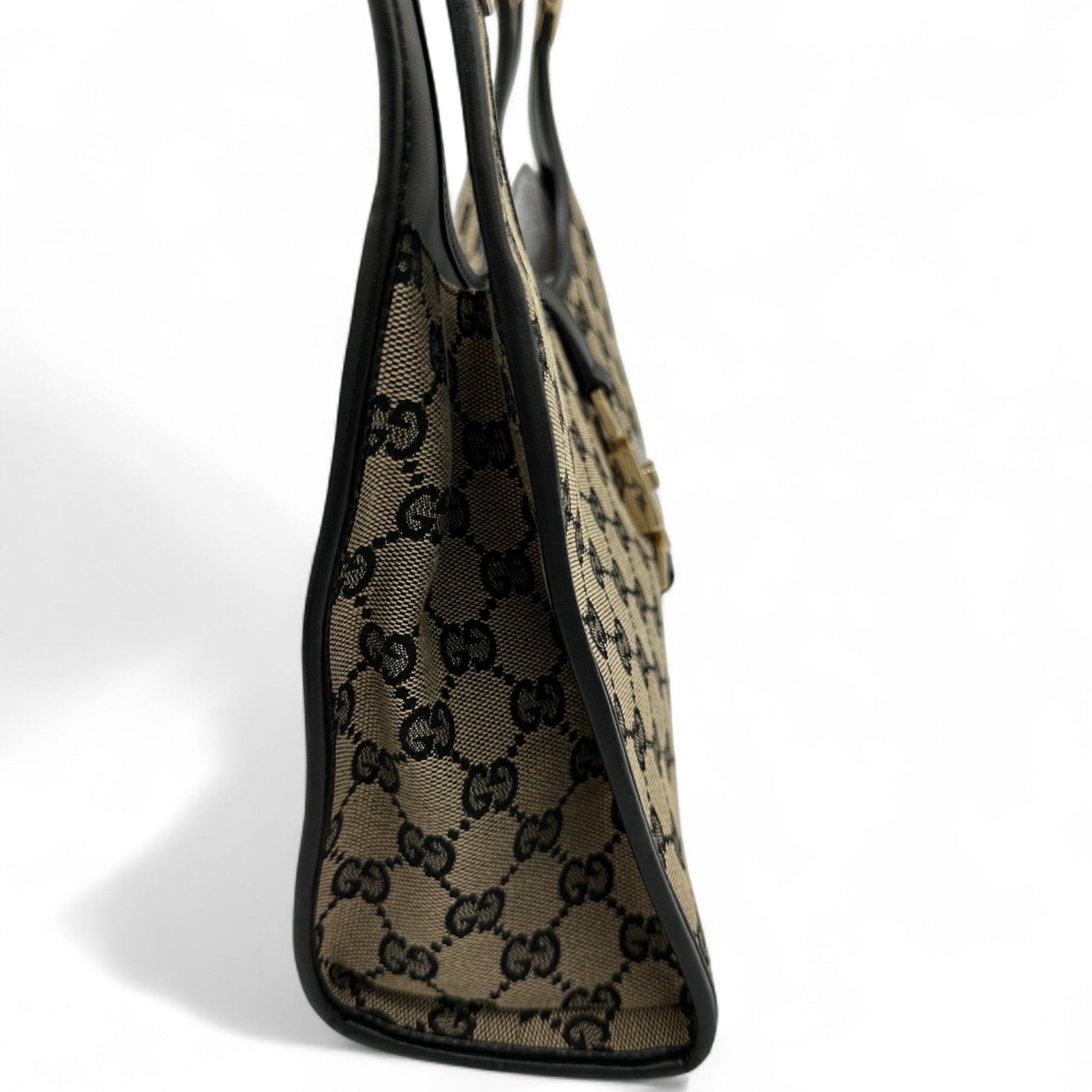 Vintage Gucci Jackie Bardot Handbag in GG Monogram - Thanks it's Vintage