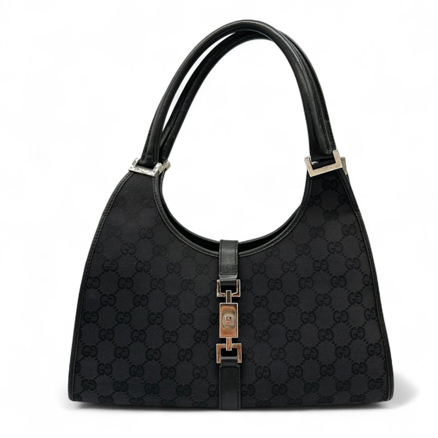 Vintage Gucci Jackie Bardot Handbag in GG Monogram - Thanks it's Vintage