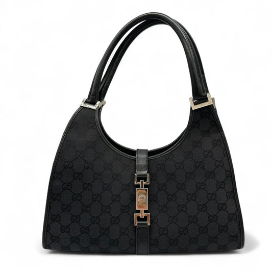 Vintage Gucci Jackie Bardot Handbag in GG Monogram - Thanks it's Vintage