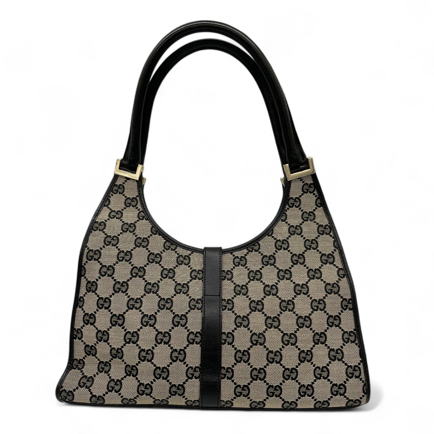 Vintage Gucci Jackie Bardot Handbag in GG Monogram - Thanks it's Vintage