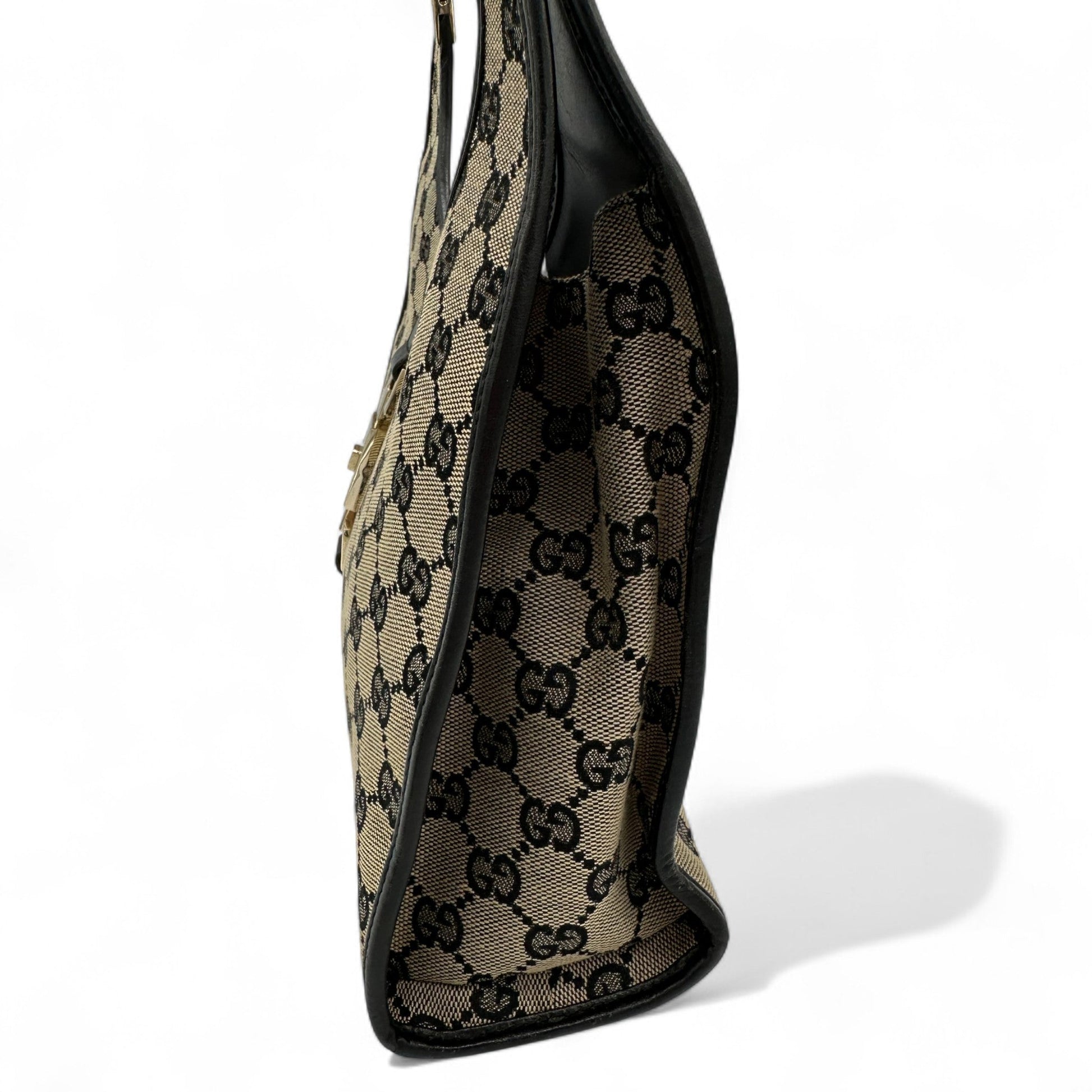 Vintage Gucci Jackie Bardot Handbag in GG Monogram - Thanks it's Vintage
