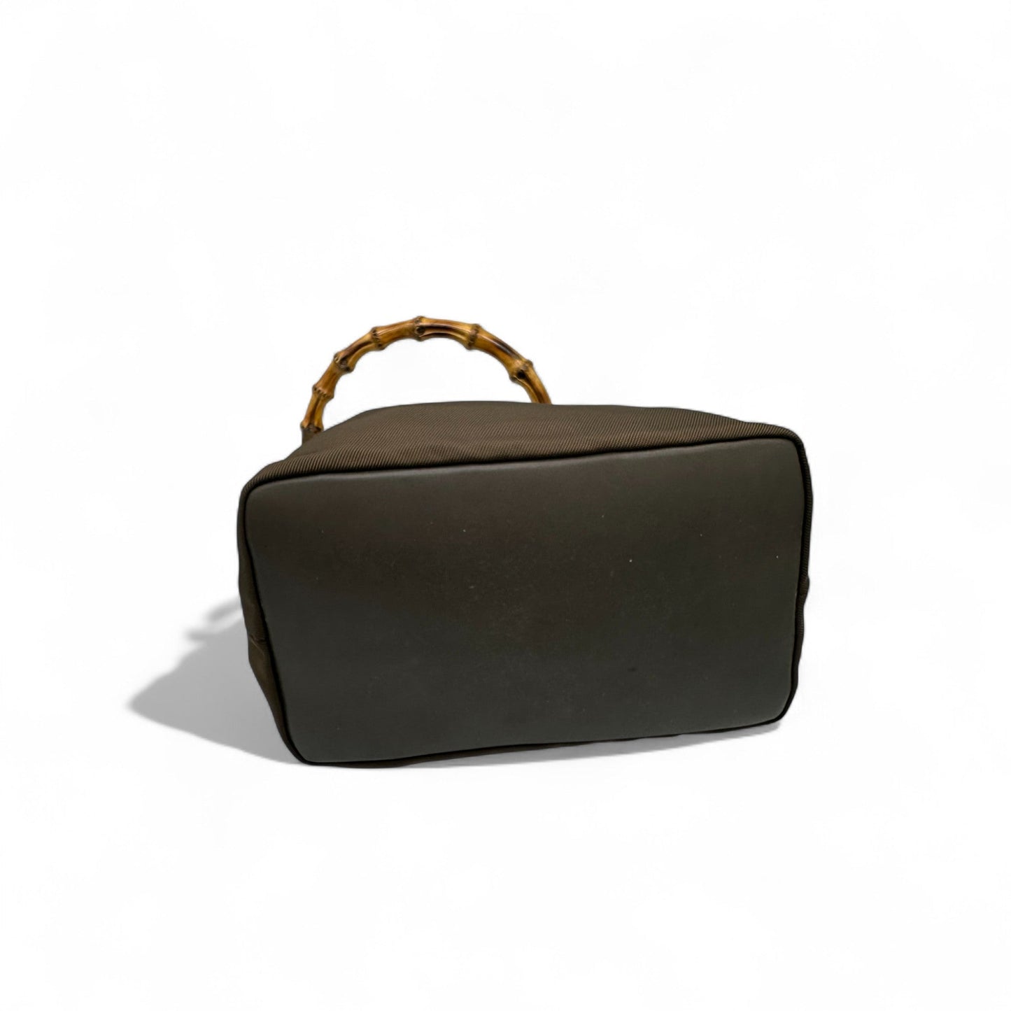 Vintage Gucci Nylon Bamboo Shoulder Bag - Thanks it's Vintage