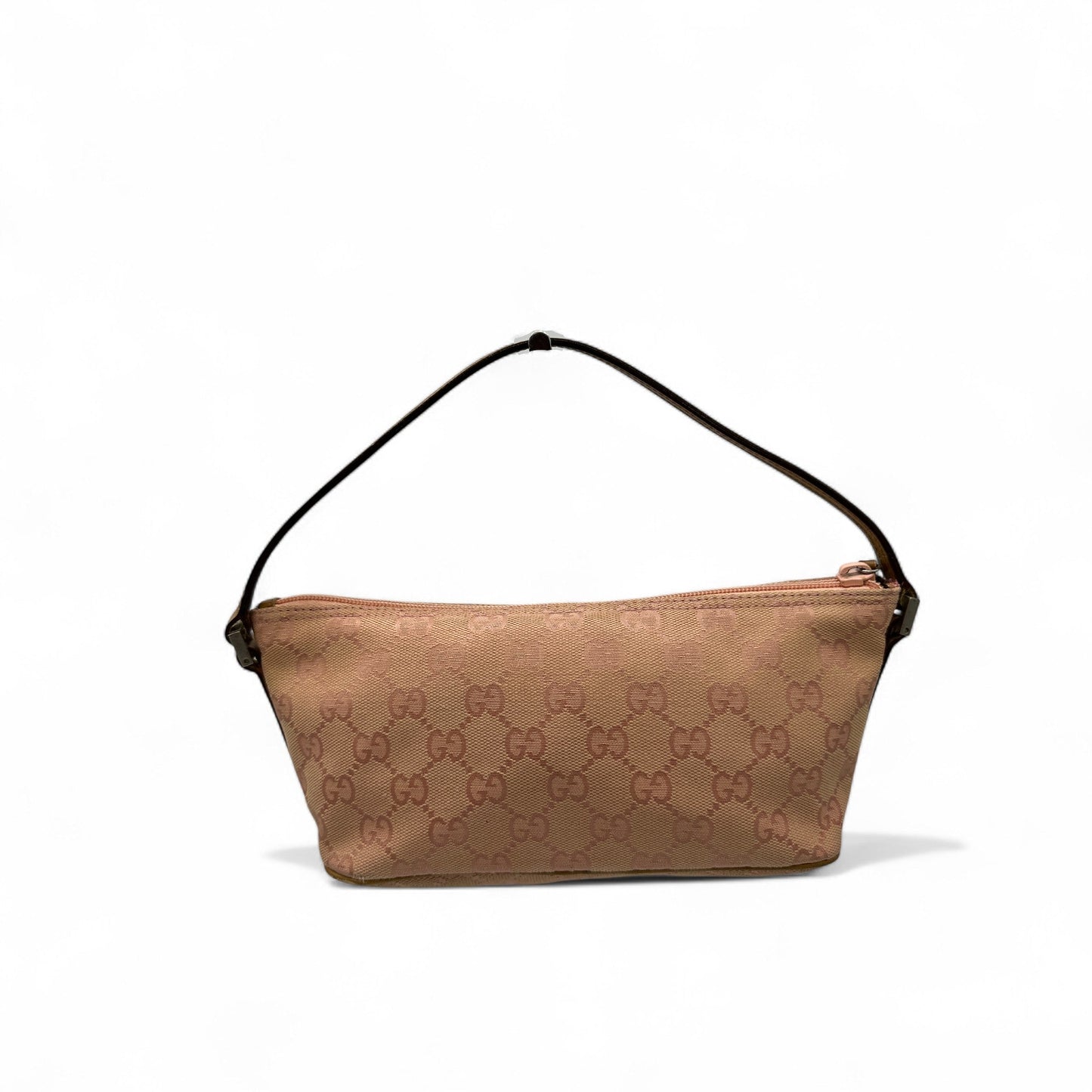 Vintage Gucci Pink Boat Pochette Shoulder Bag - Thanks it's Vintage