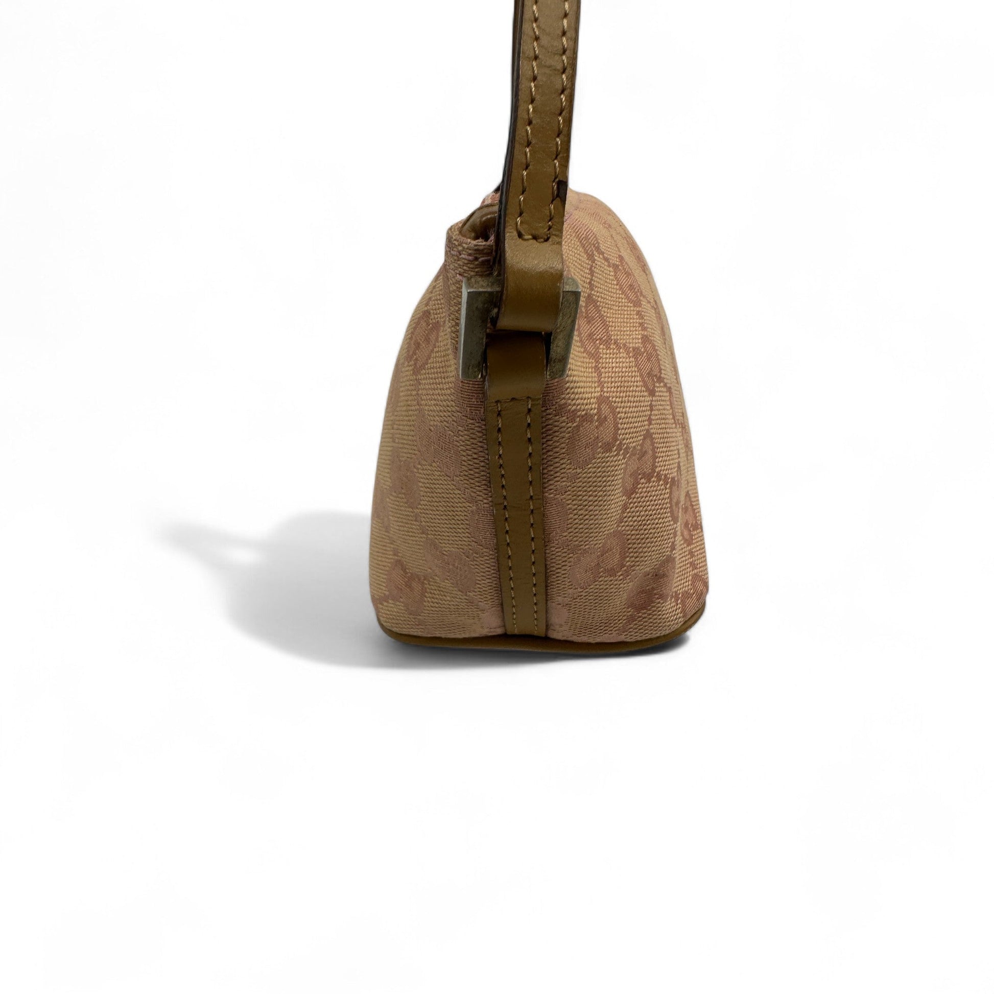 Vintage Gucci Pink Boat Pochette Shoulder Bag - Thanks it's Vintage