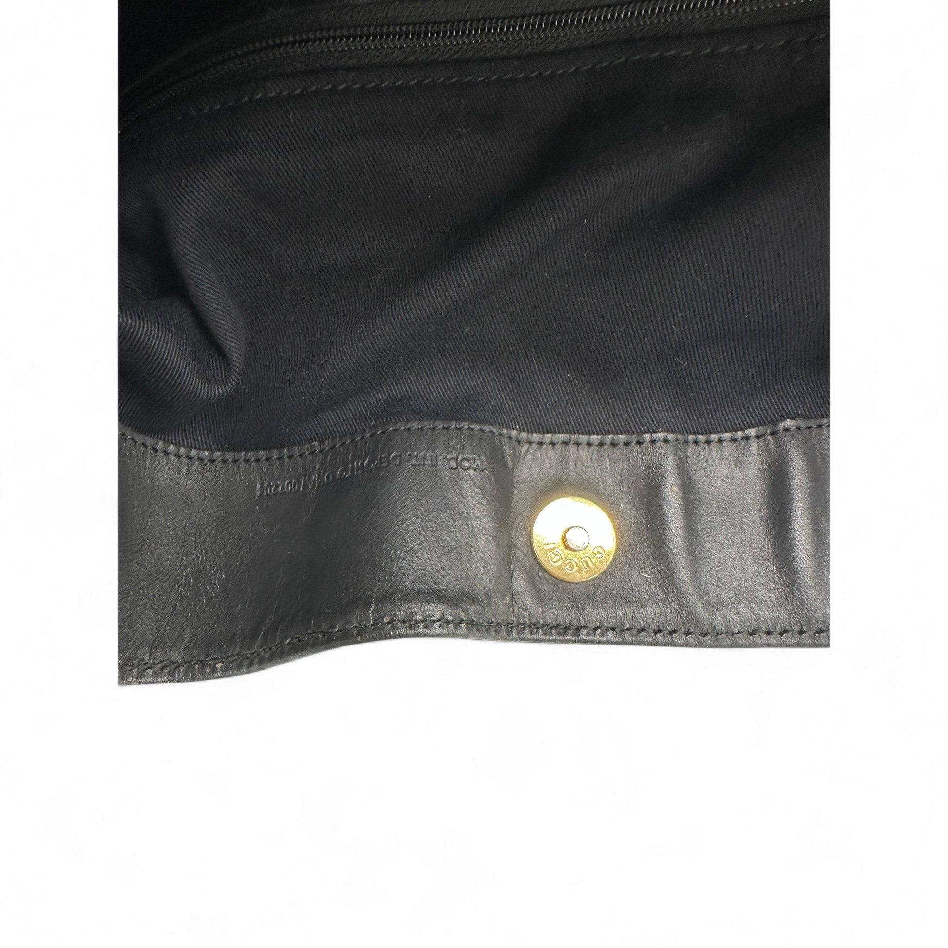 Vintage Gucci Suede Bamboo 001 1014 1577 Shoulder Bag - Thanks it's Vintage