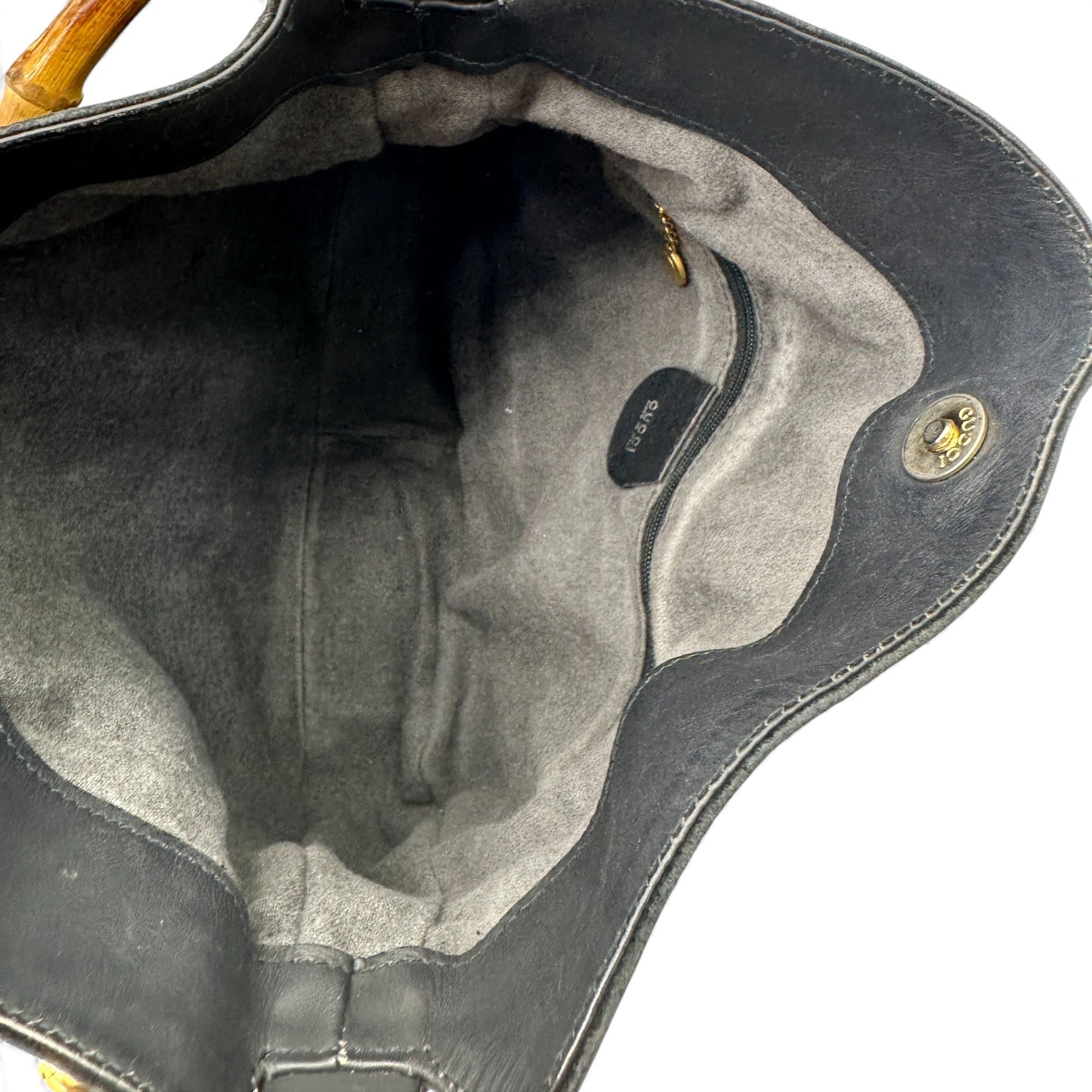 Vintage Gucci Suede Bamboo 001 1014 1638 - Thanks it's Vintage