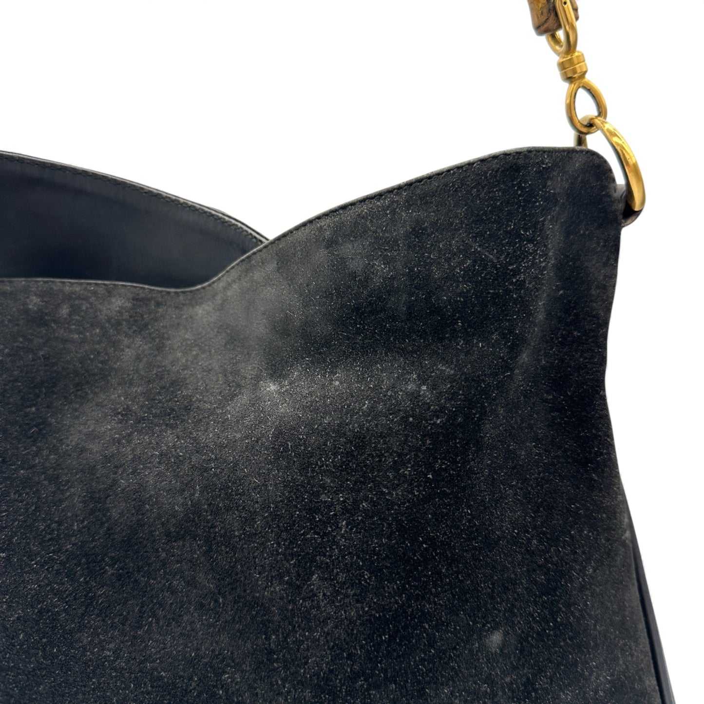 Vintage Gucci Suede Bamboo 001 1014 1638 - Thanks it's Vintage