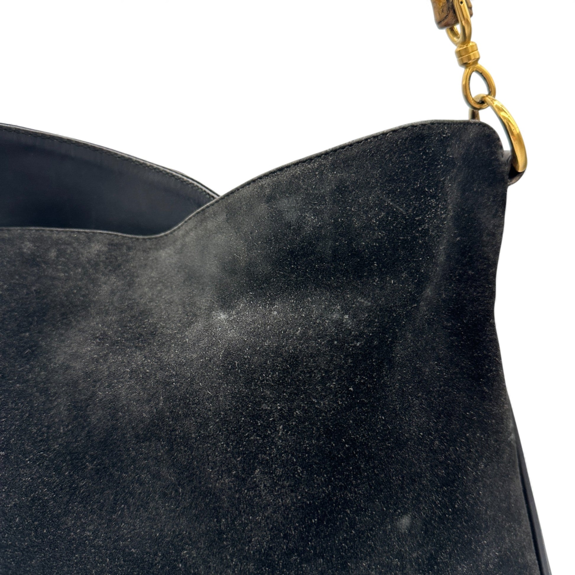 Vintage Gucci Suede Bamboo 001 1014 1638 - Thanks it's Vintage