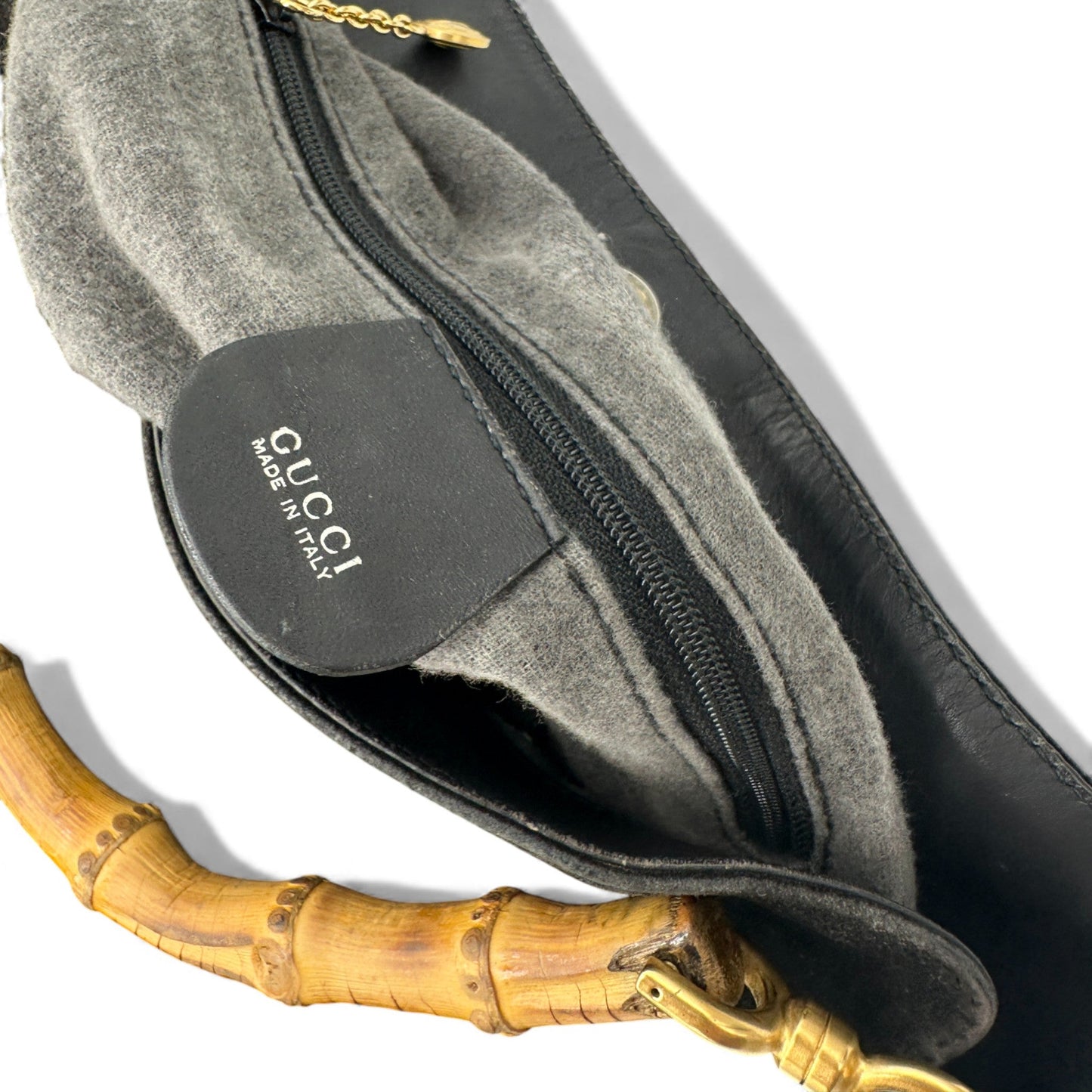 Vintage Gucci Suede Bamboo 001 1014 1638 - Thanks it's Vintage