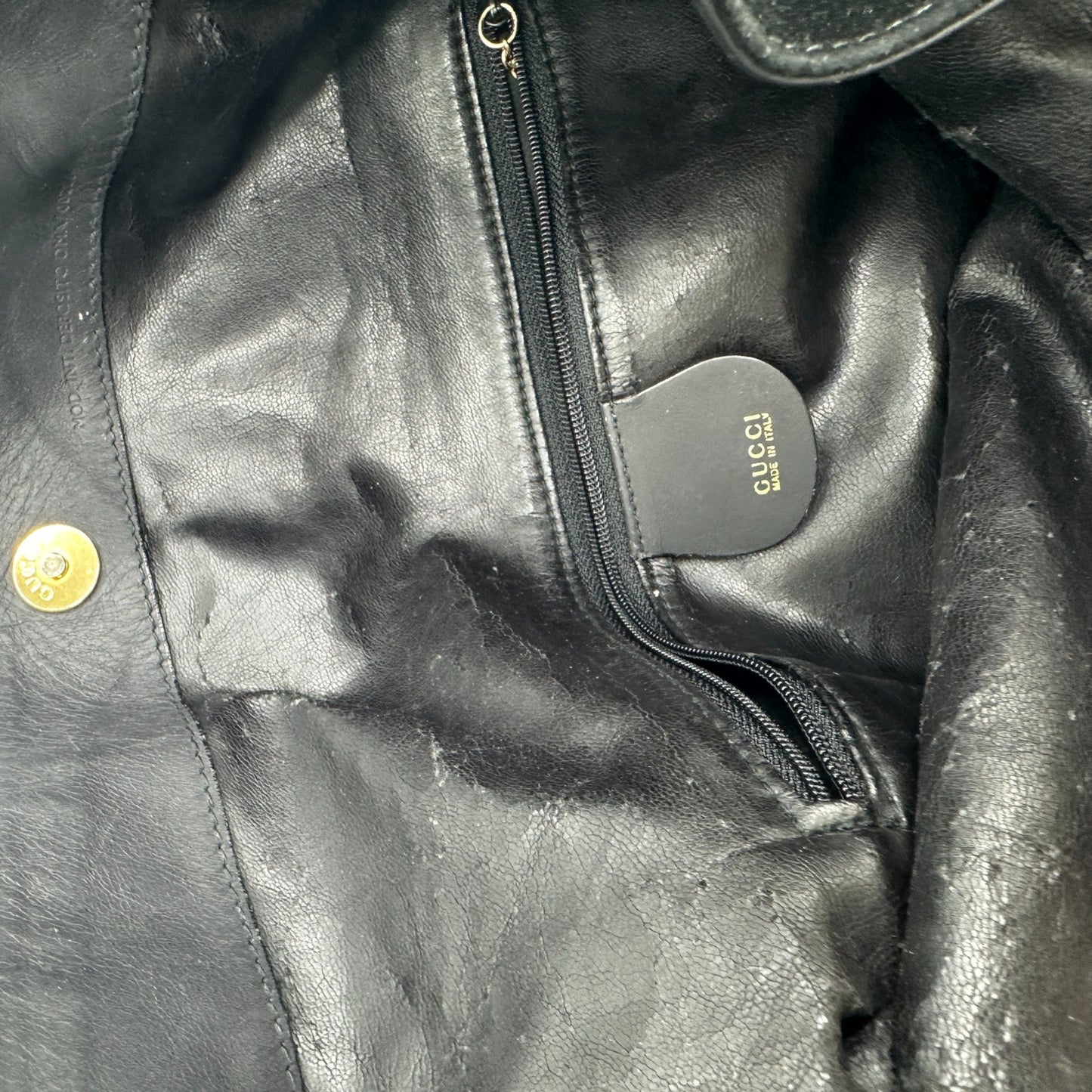 Vintage Gucci Suede Bamboo 001 123 1577 Shoulder Bag - Thanks it's Vintage