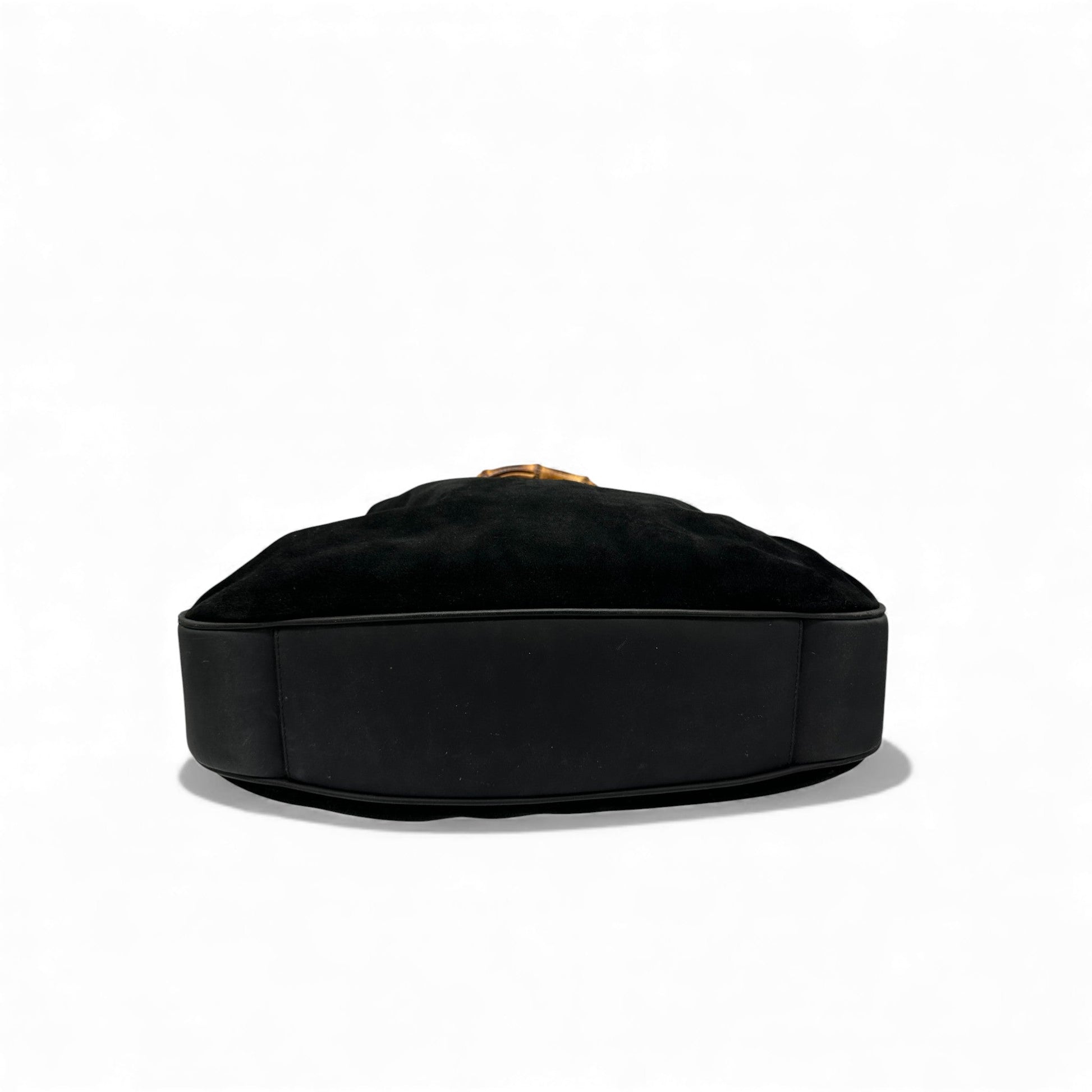 Vintage Gucci Suede Bamboo 001 123 1577 Shoulder Bag - Thanks it's Vintage